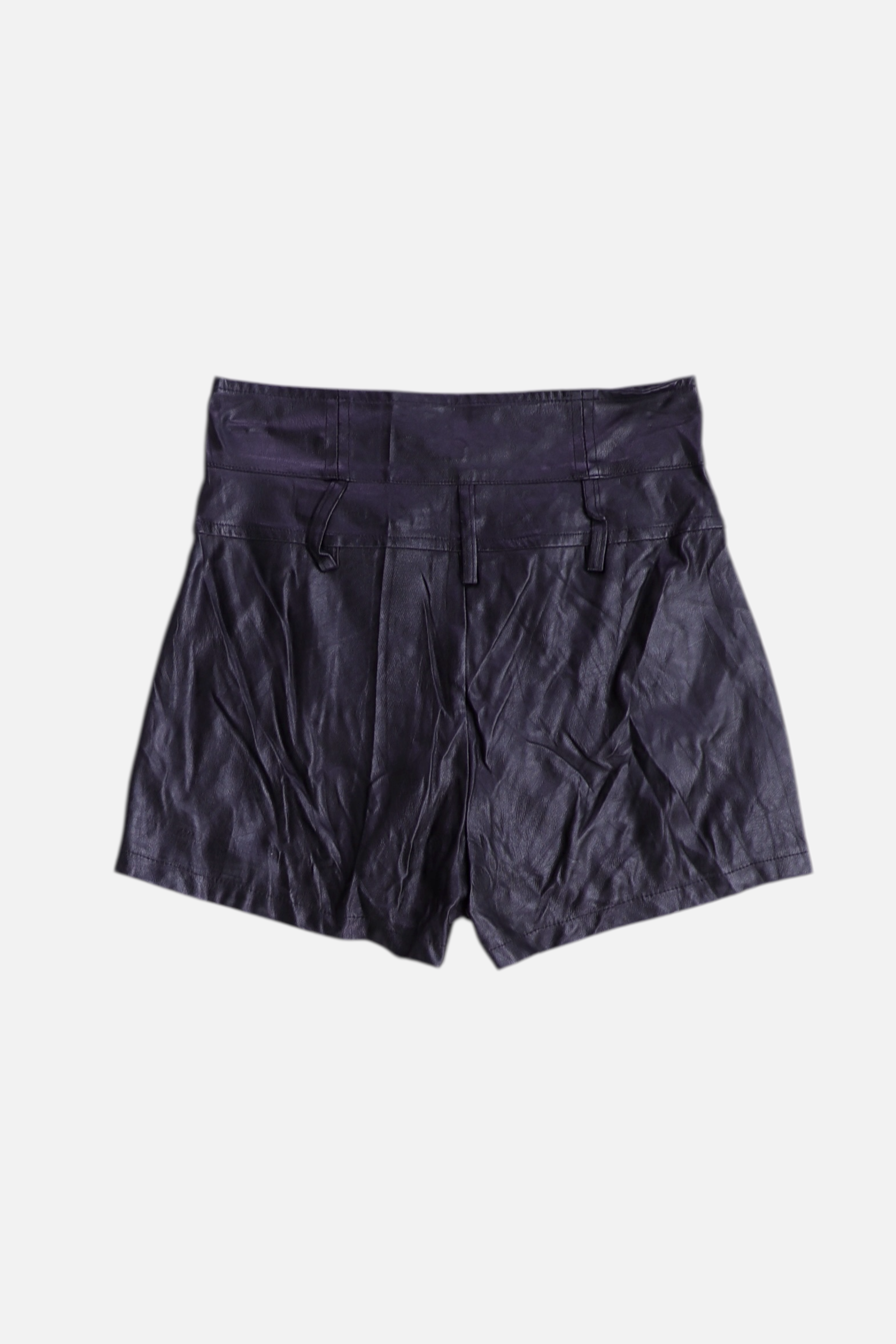 Shorts Cuero - Mujer - XS