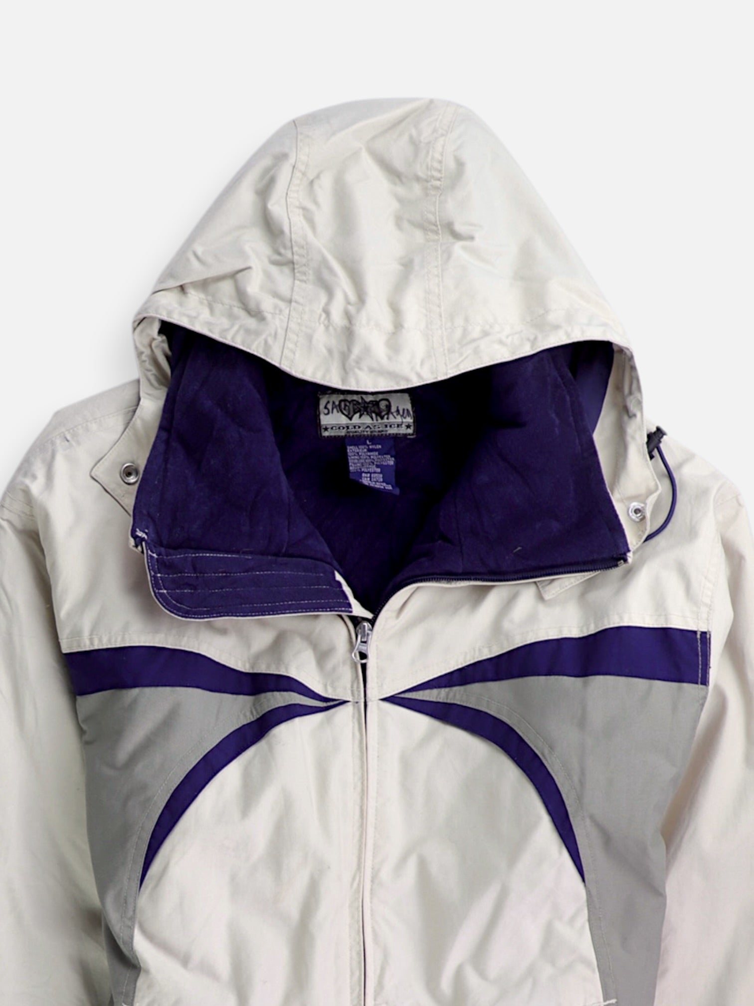 Chaqueta Deportivo Color Block - Hombre - Large