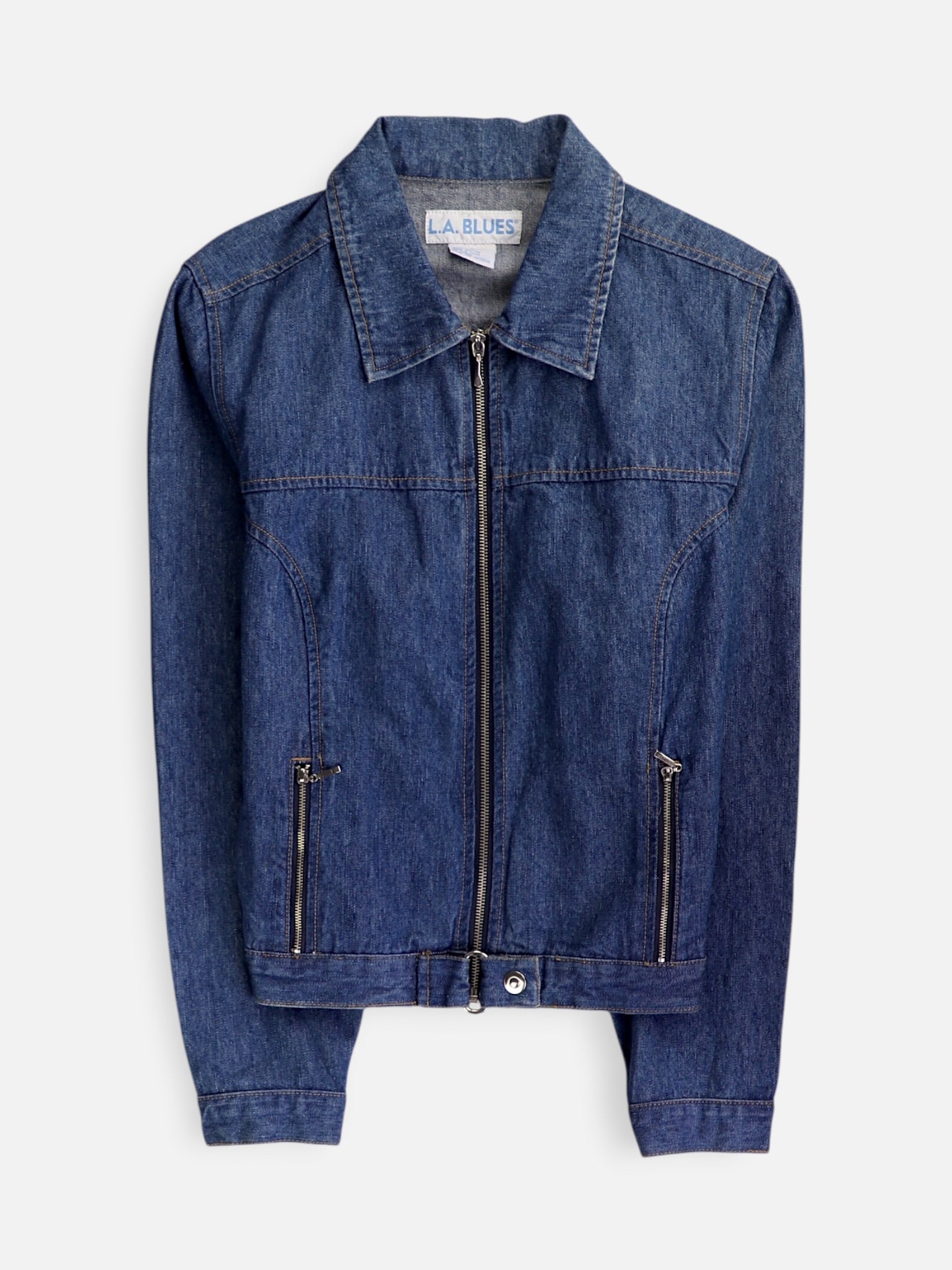 Chaqueta Denim Basic - Mujer - Large