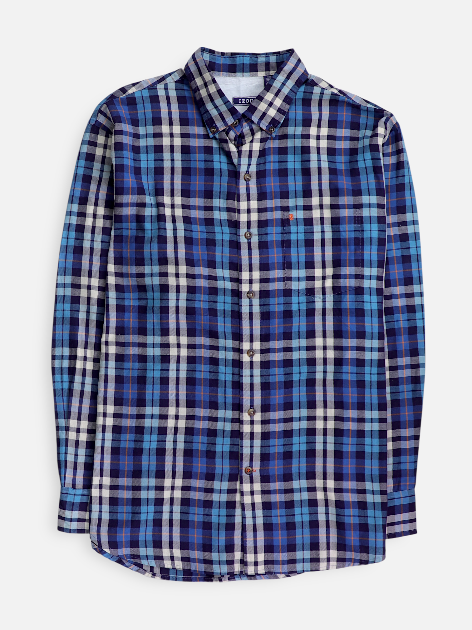 Izod Camisa Casual - Hombre - Large