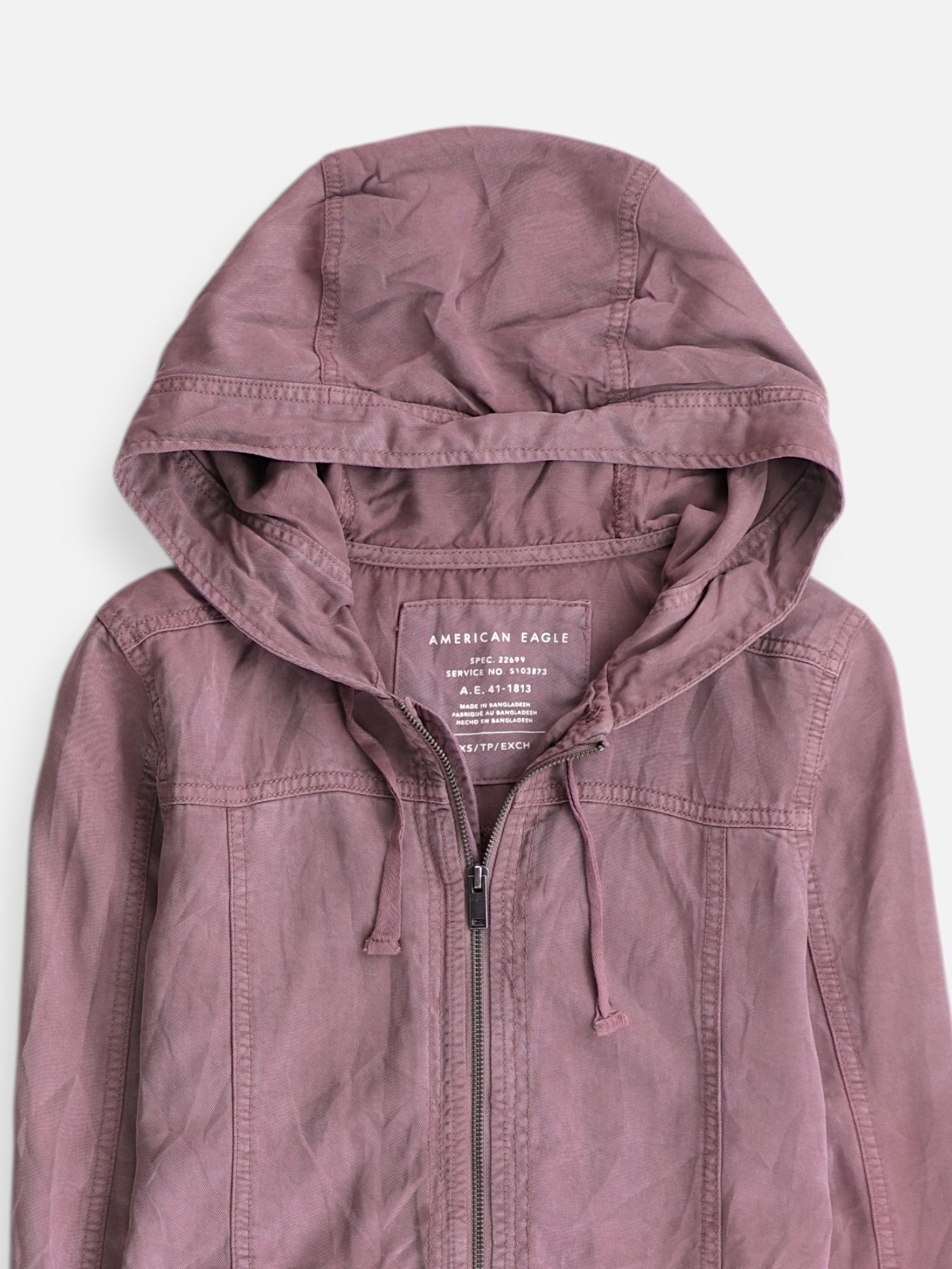 American Eagle Chaqueta Cazadora Basic - Mujer - XS