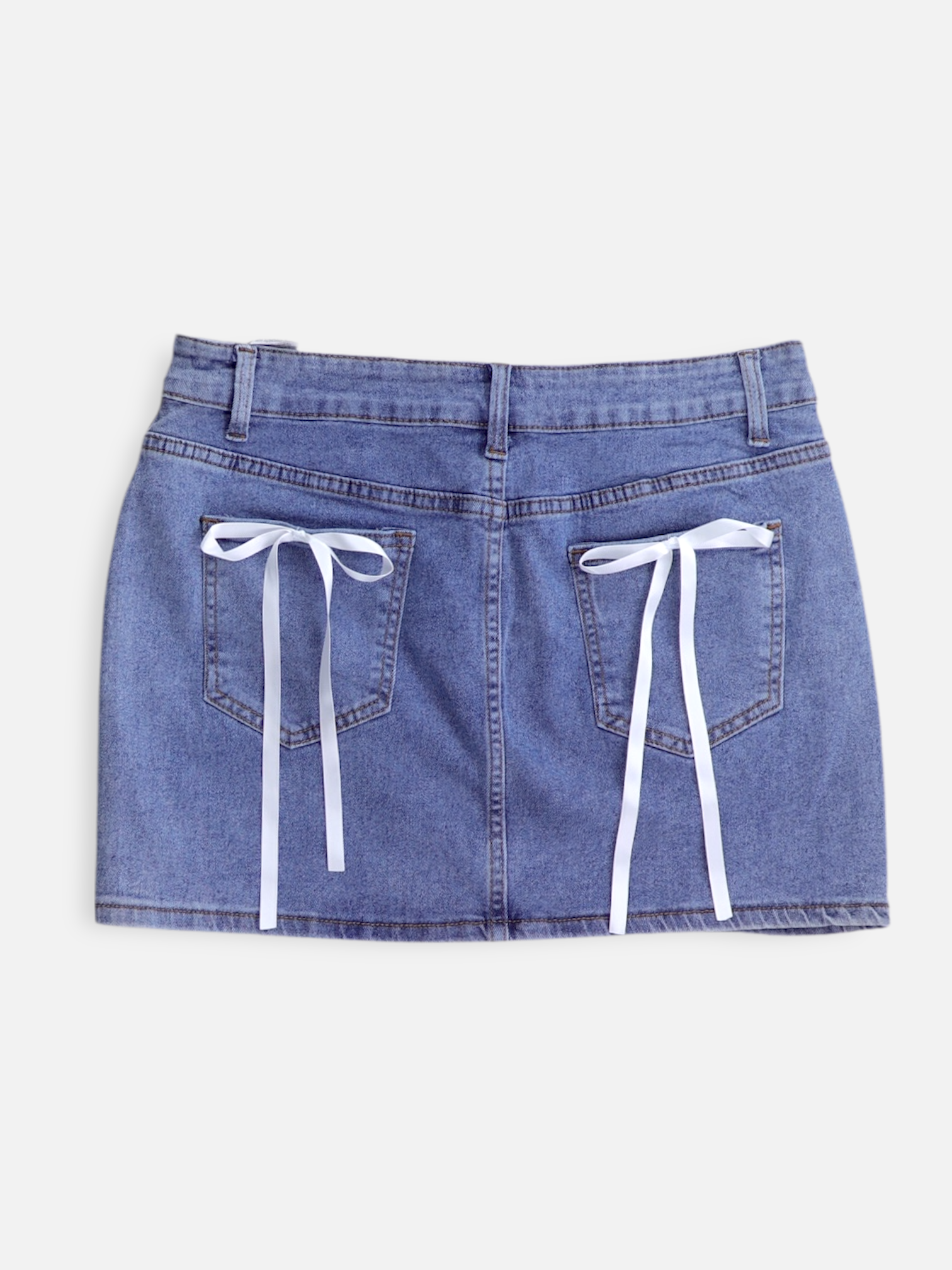 SHEIN Falda Denim - Mujer - Large