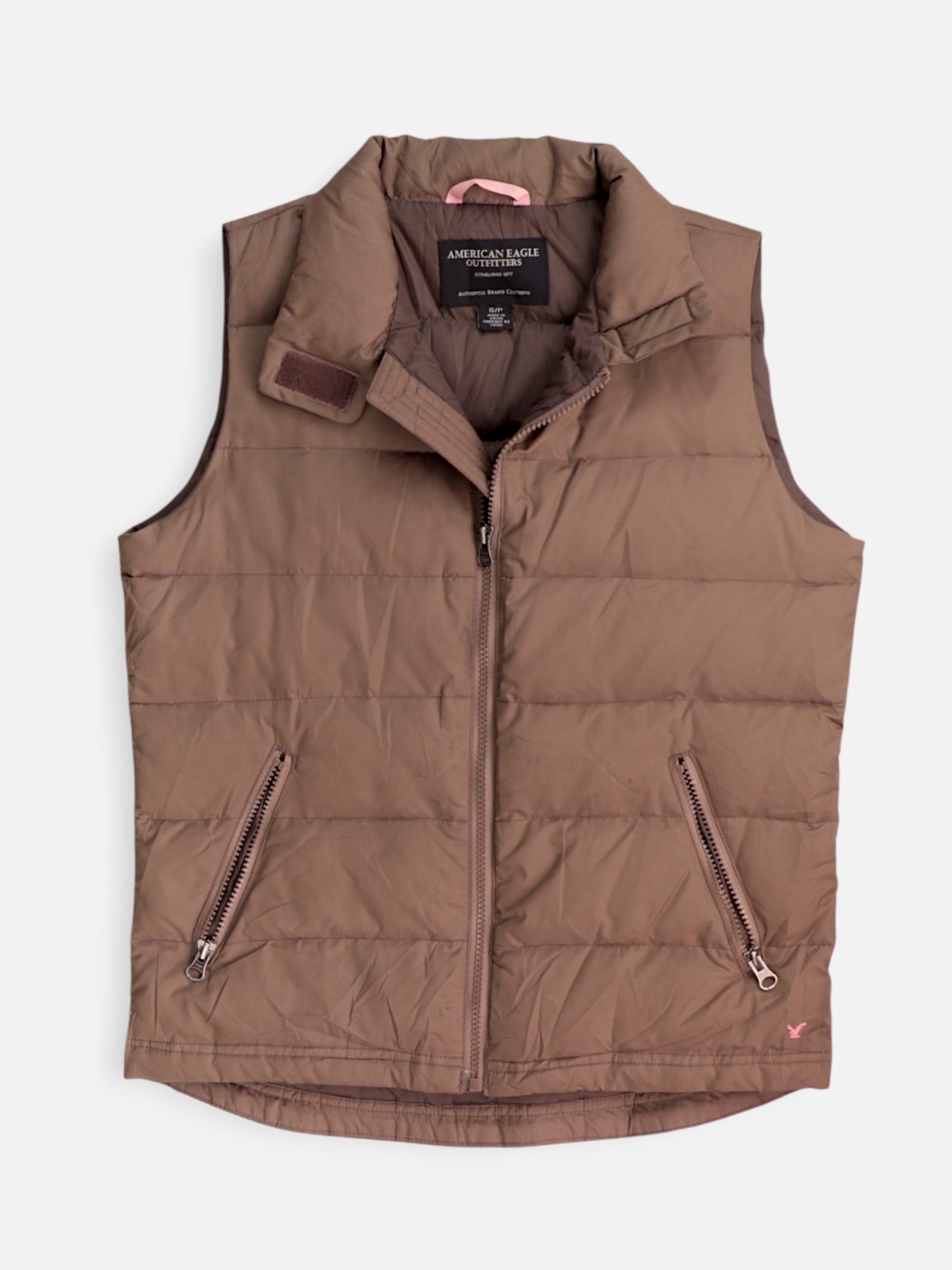 American Eagle Chaleco Puffer - Mujer - Small