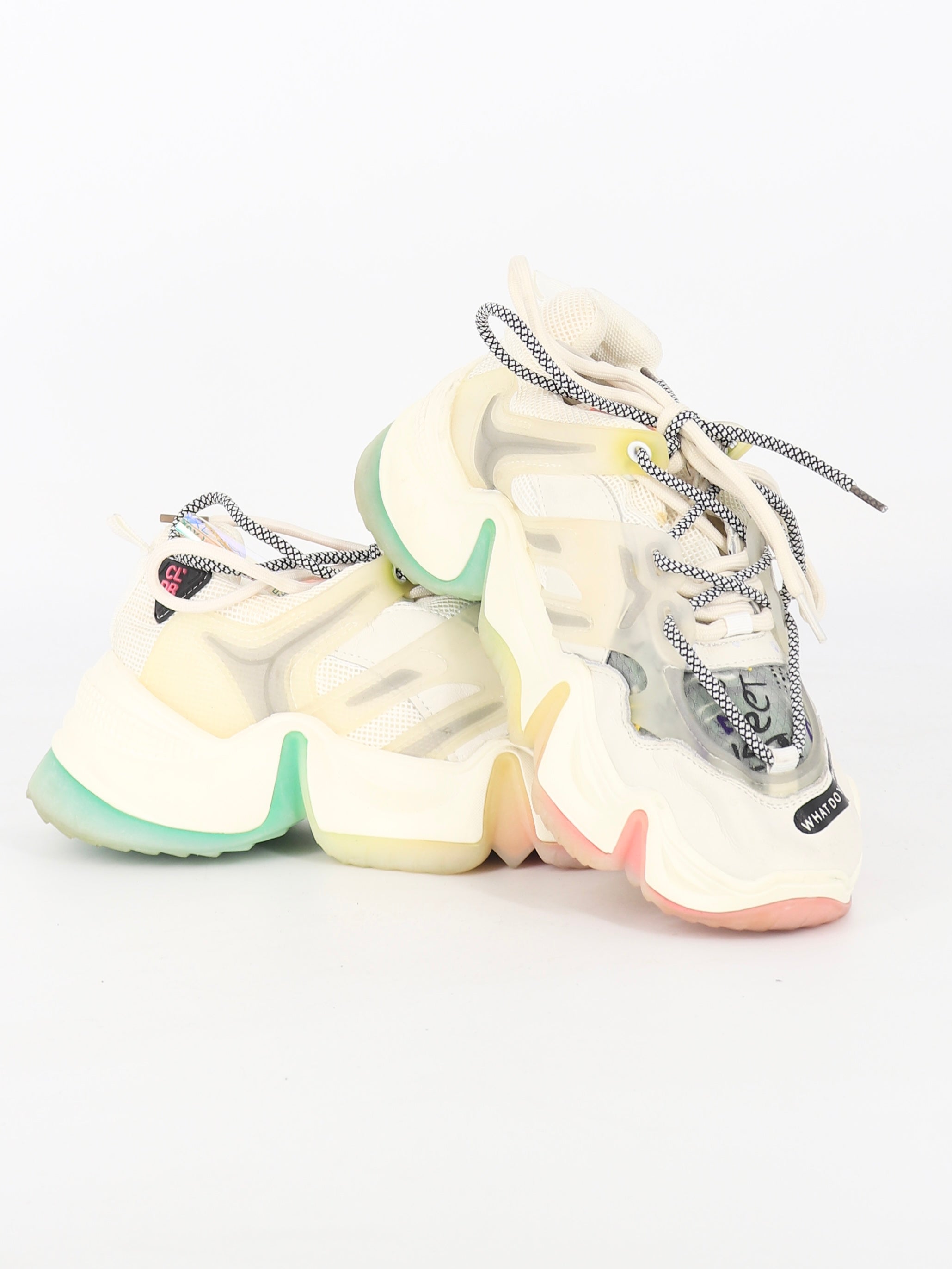 Tenis Clasico Color Block - Mujer - US 12