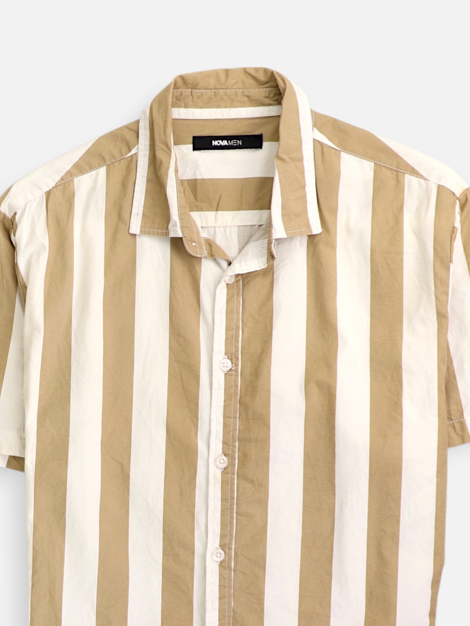 NOVAMEN Camisa Casual - Hombre - Medium