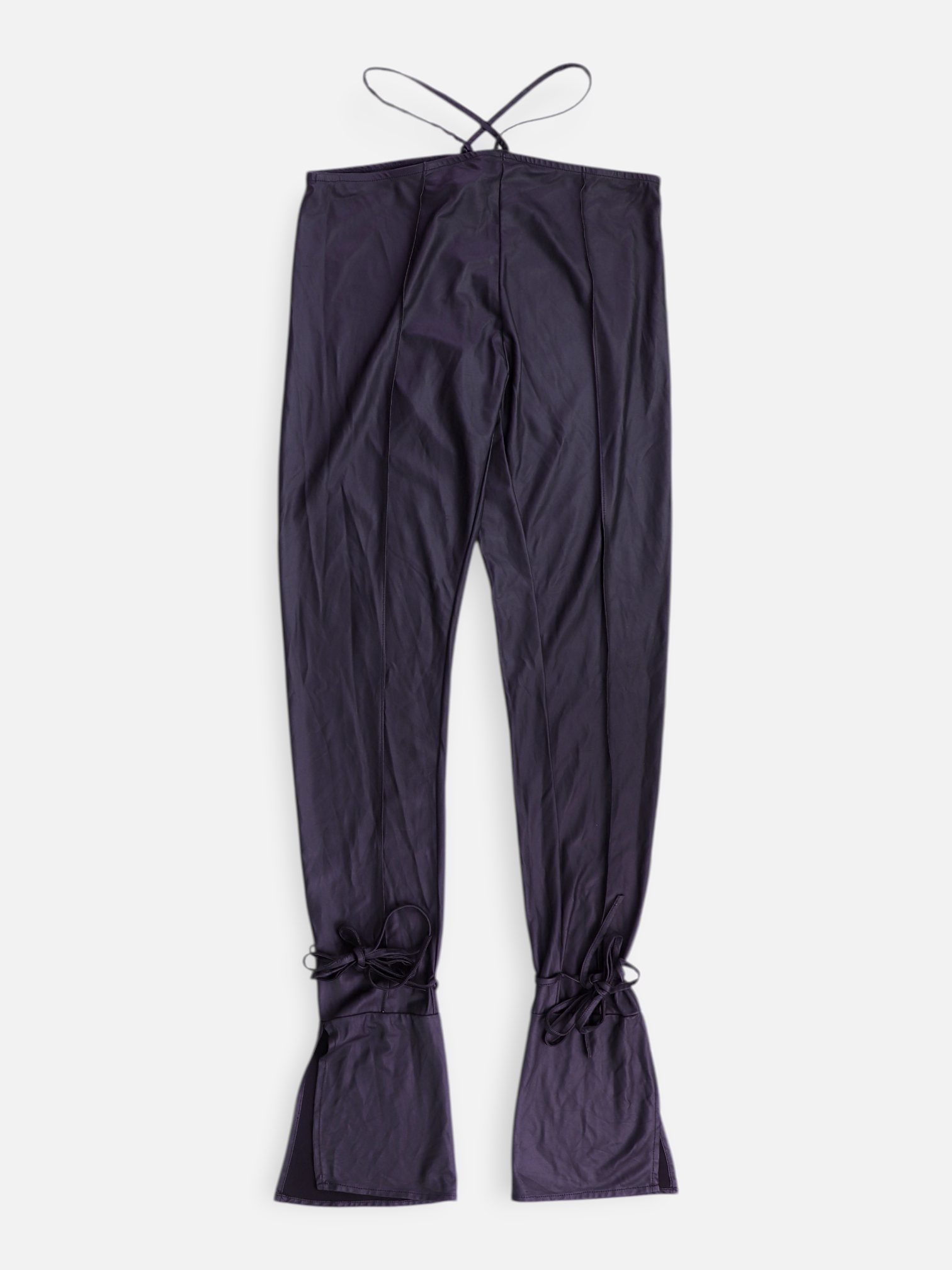 SHEIN Leggins Cuero - Mujer - XS