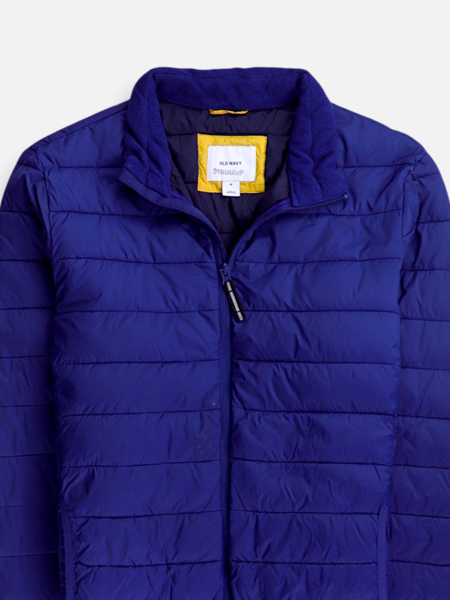Old Navy Chaqueta Puffer Impermeable - Hombre - Medium