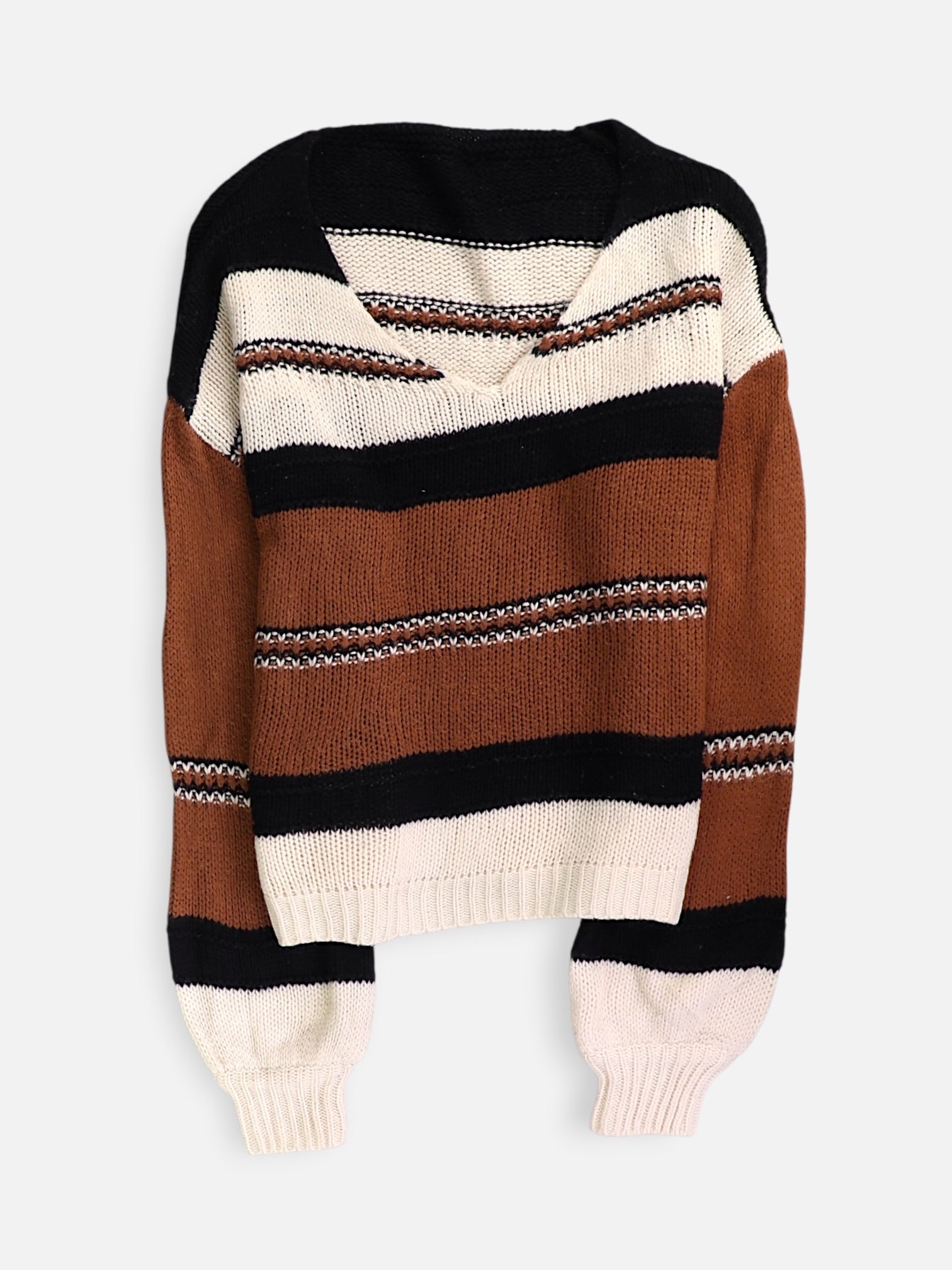 Sueter Knit Color Block - Mujer - N/A