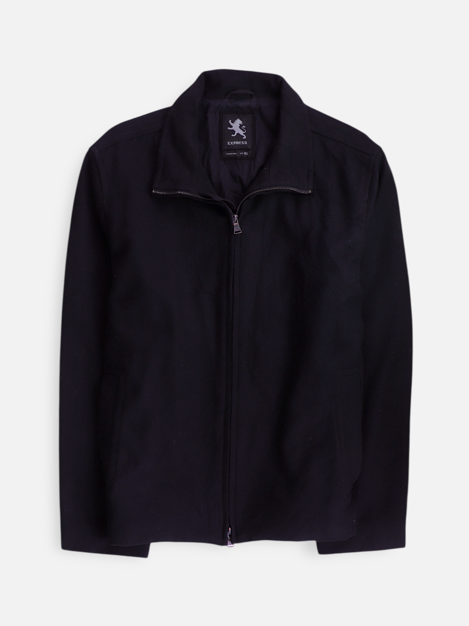 EXPRESS Chaqueta Casual Fleece - Hombre - XL