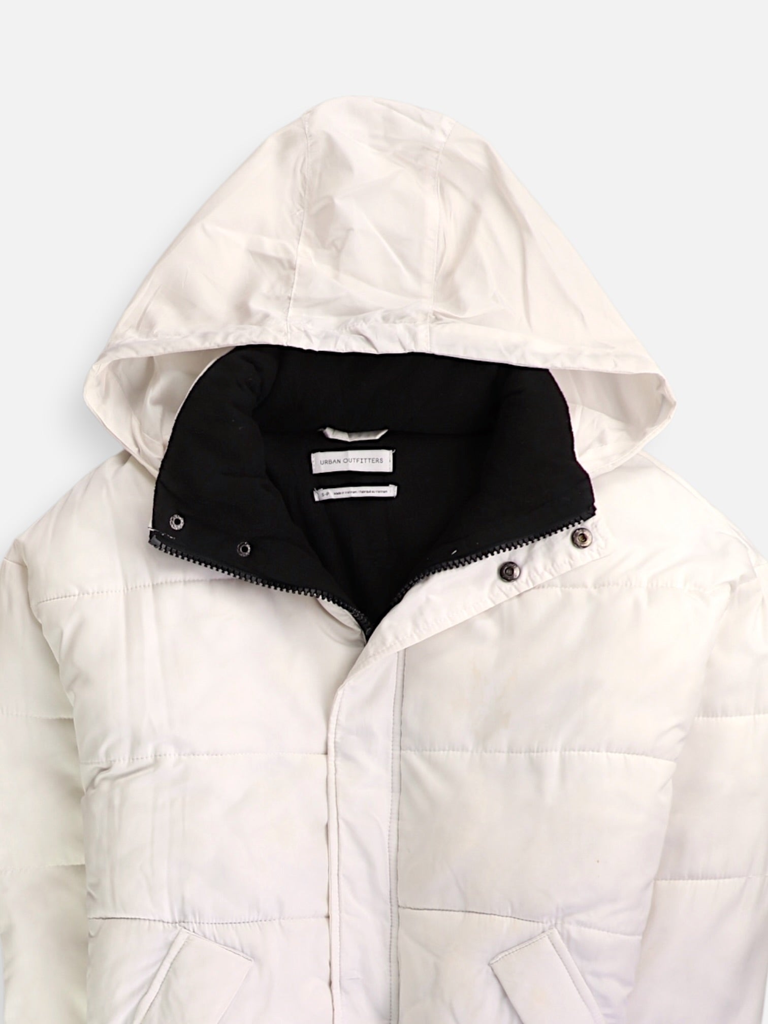 URBAN OUTFITTERS Chaqueta Puffer Impermeable - Mujer - Small