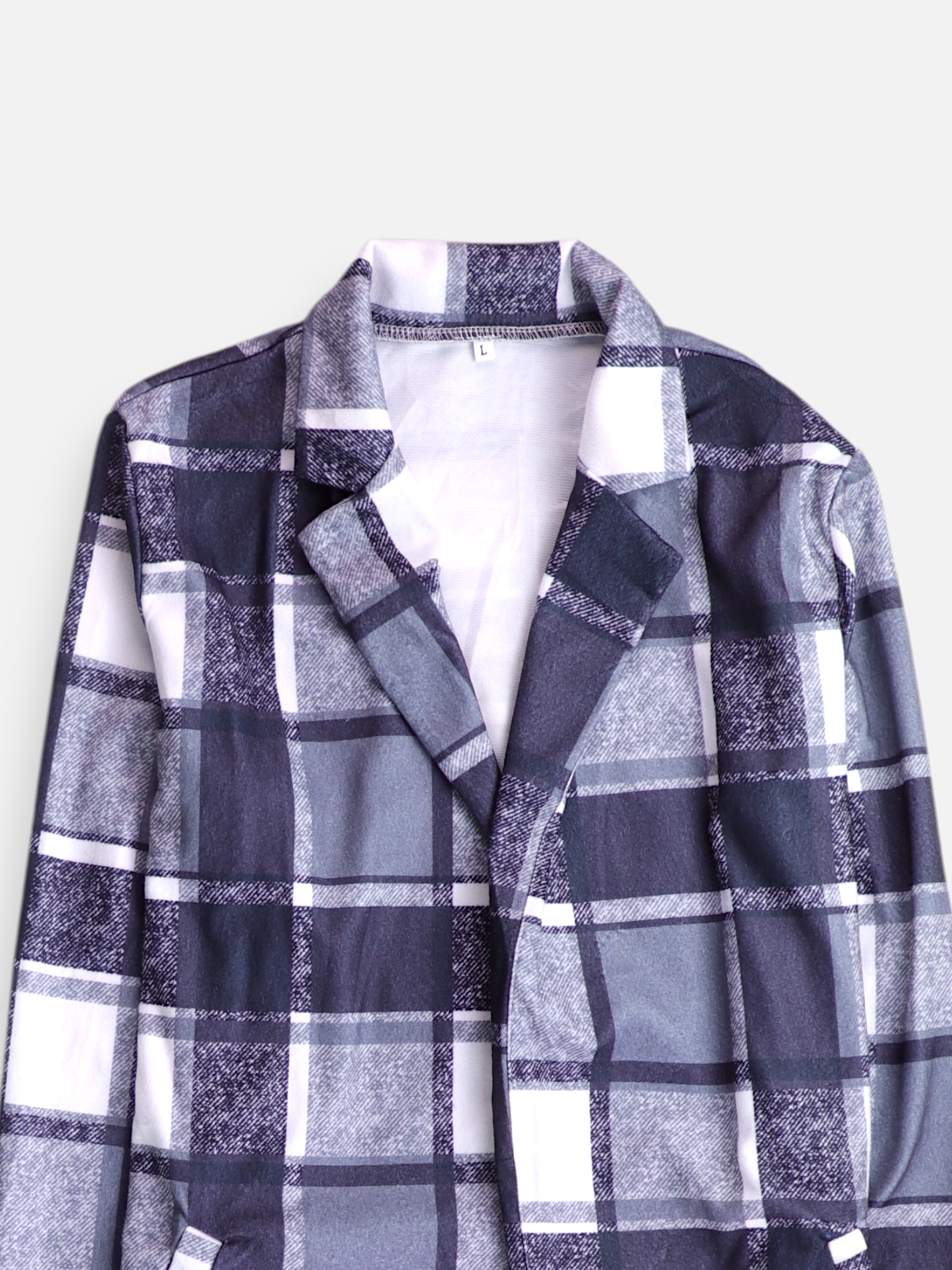 Chaqueta Bolero Color Block - Mujer - Large