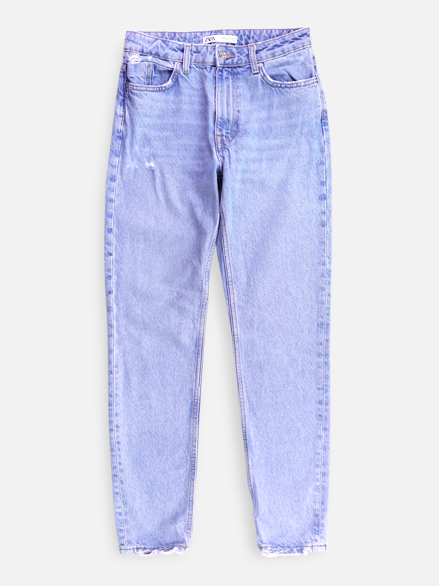 ZARA Jean Regular Fit Denim - Mujer - 2