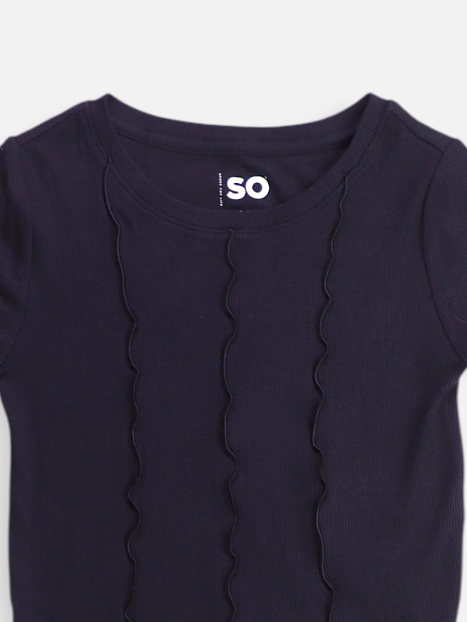 Blusa Crop Top - Niña - Medium - 8-10Y (Años)
