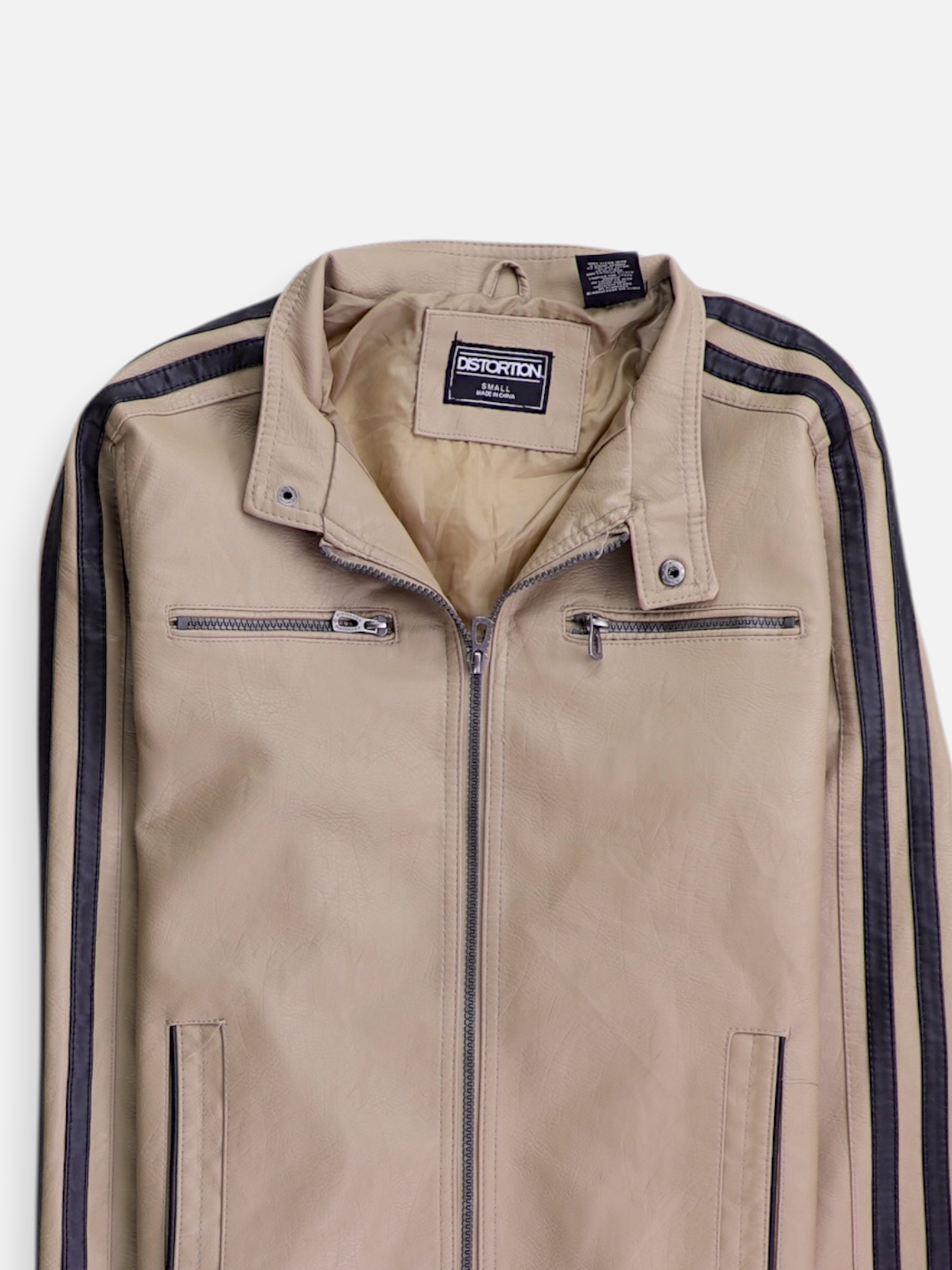 Chaqueta Casual Cuero - Hombre - Small