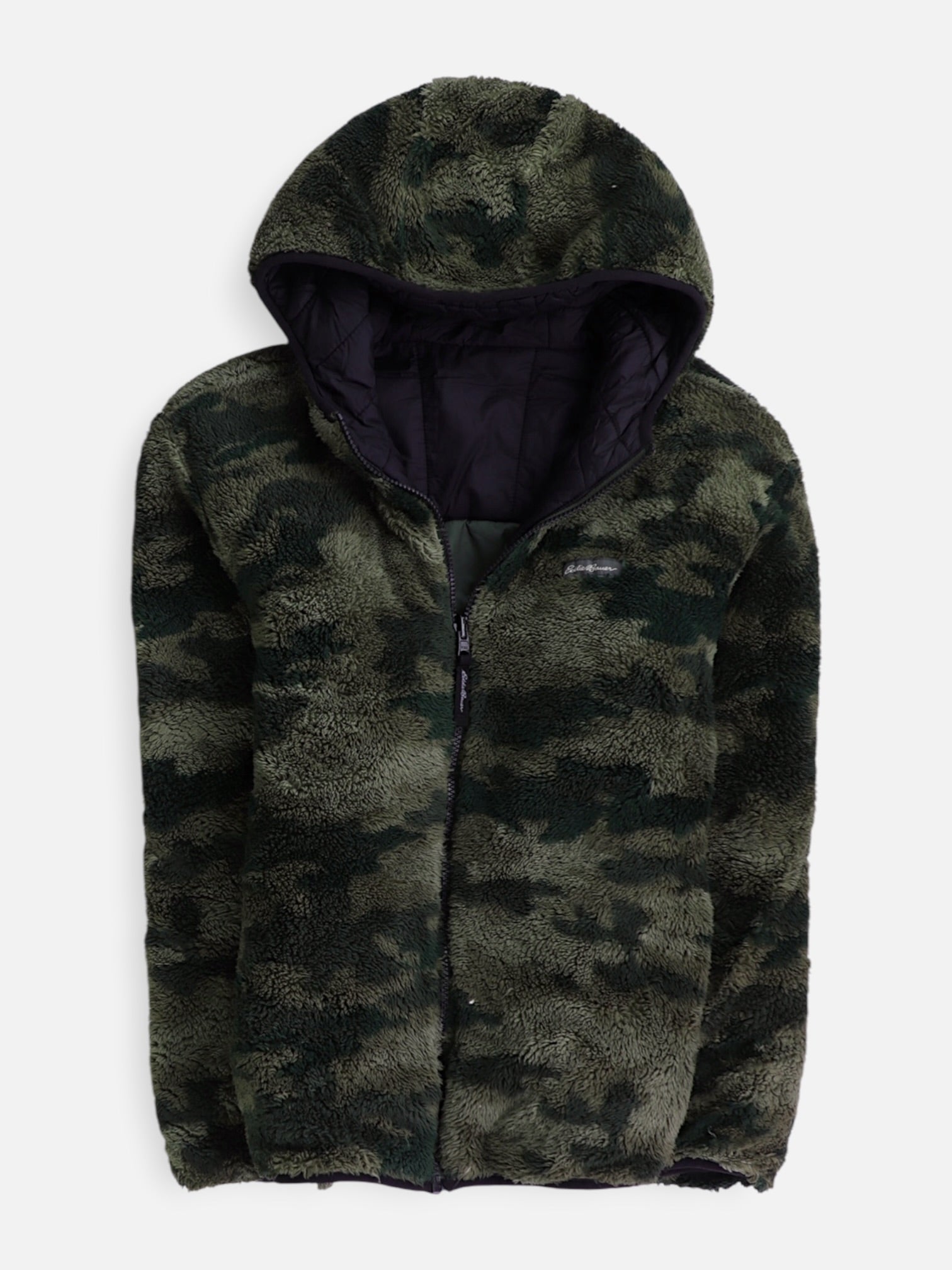Eddie Bauer Chaqueta Puffer Reversible - Niño - Large - 14-16Y (Años)