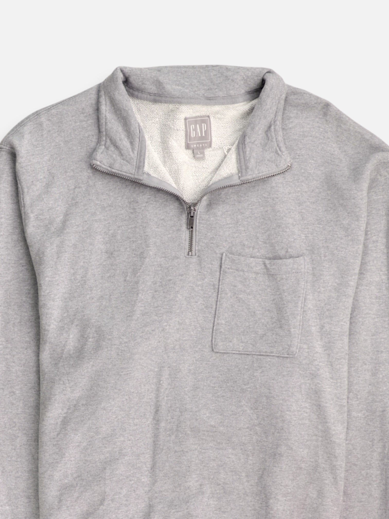 GAP Sudadera Fleece Basic - Hombre - Large