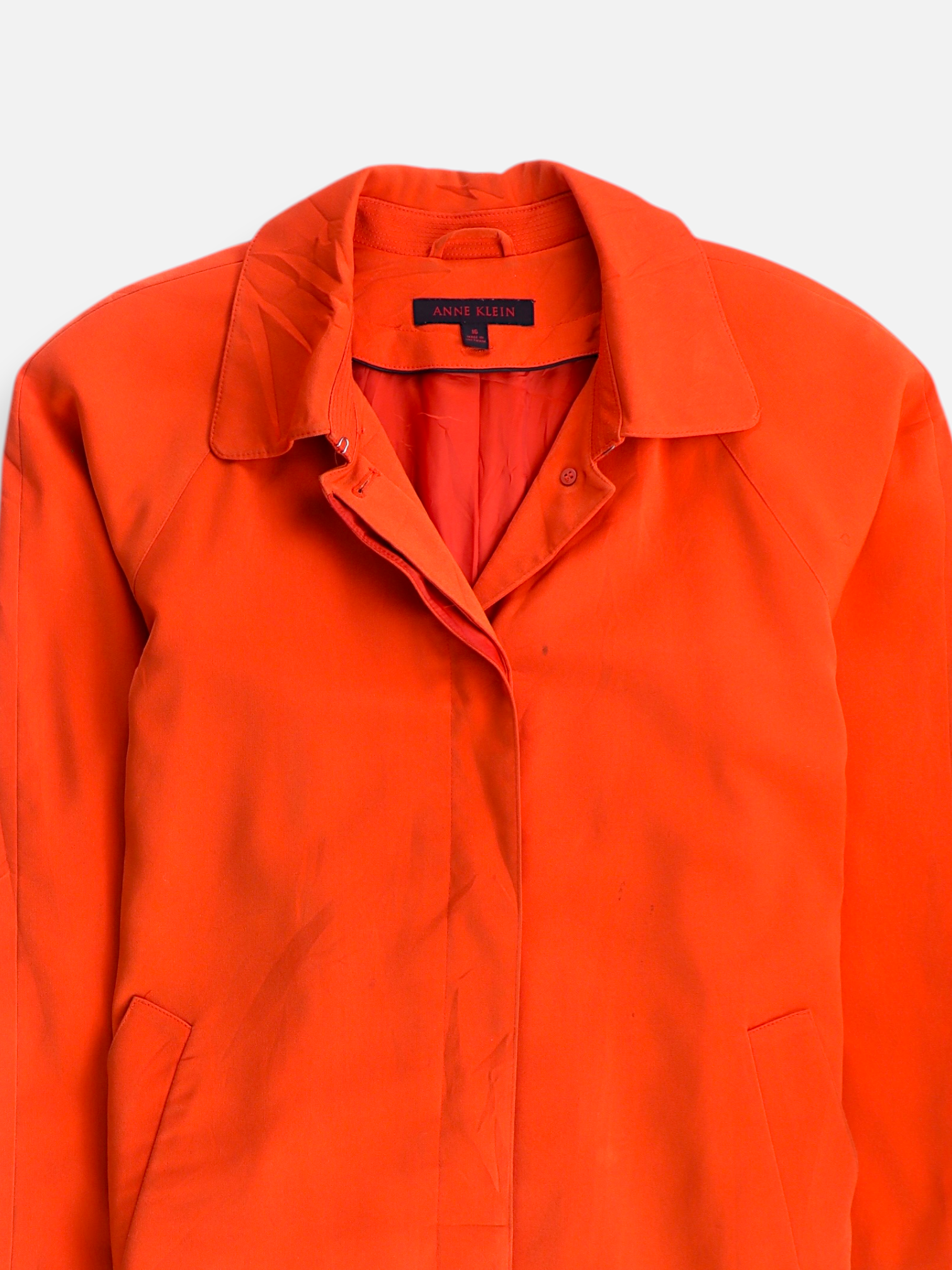 Anne Klein Abrigo Single breasted trench Casual - Mujer - 16W