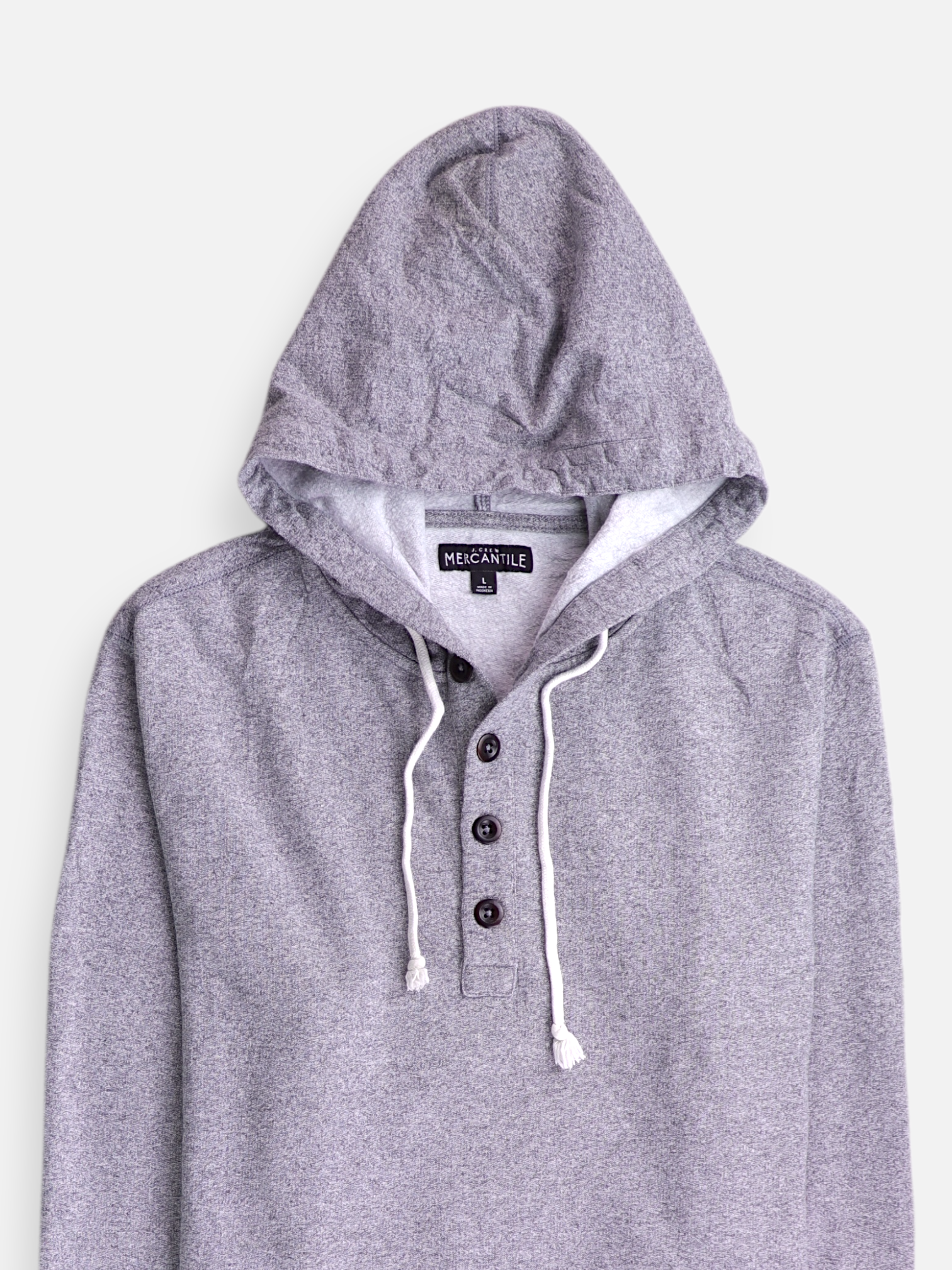 J CREW Sudadera Hoodie Basic - Hombre - Large