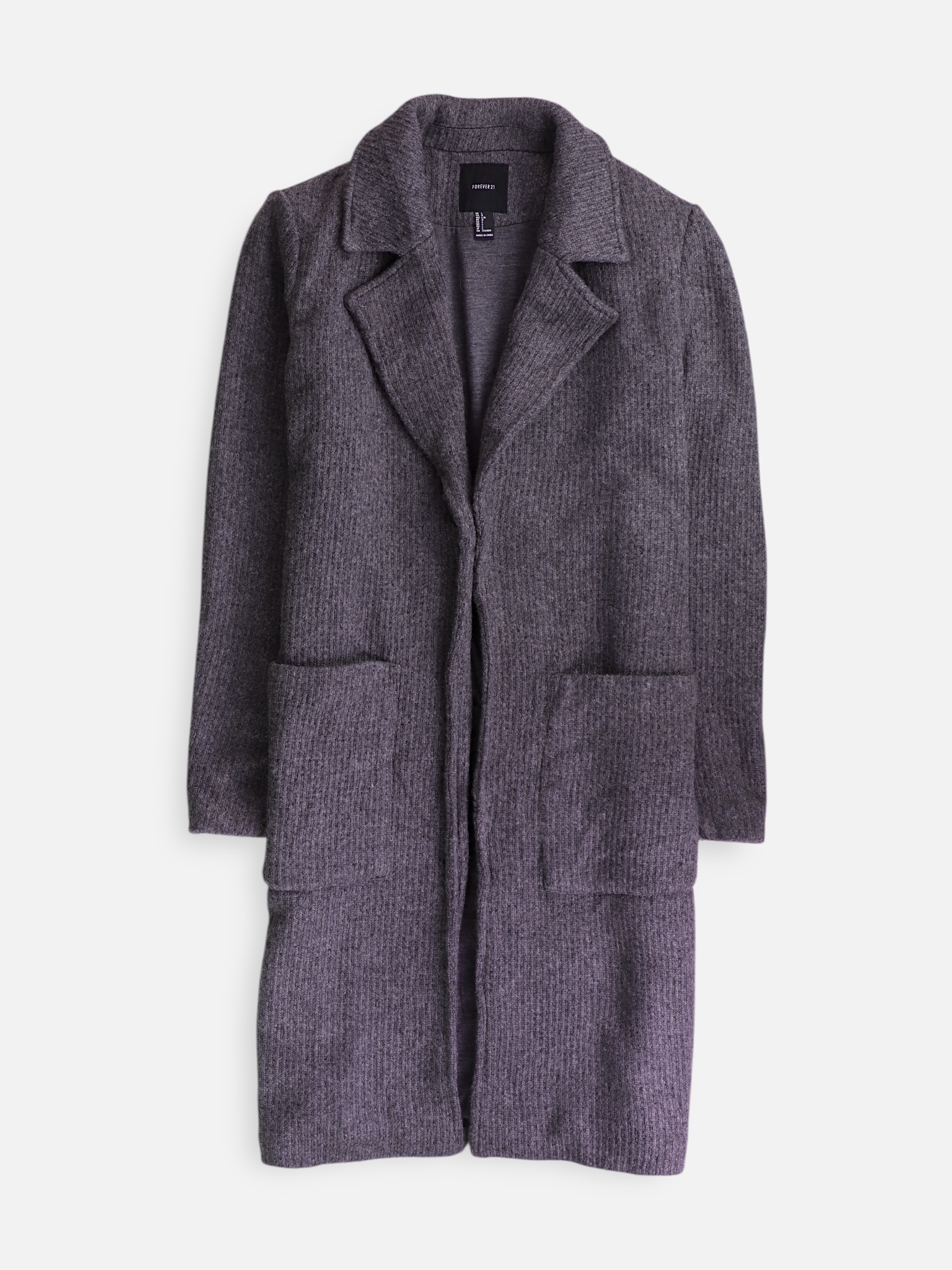 Forever 21 Abrigo Single breasted trench Casual - Mujer - Large