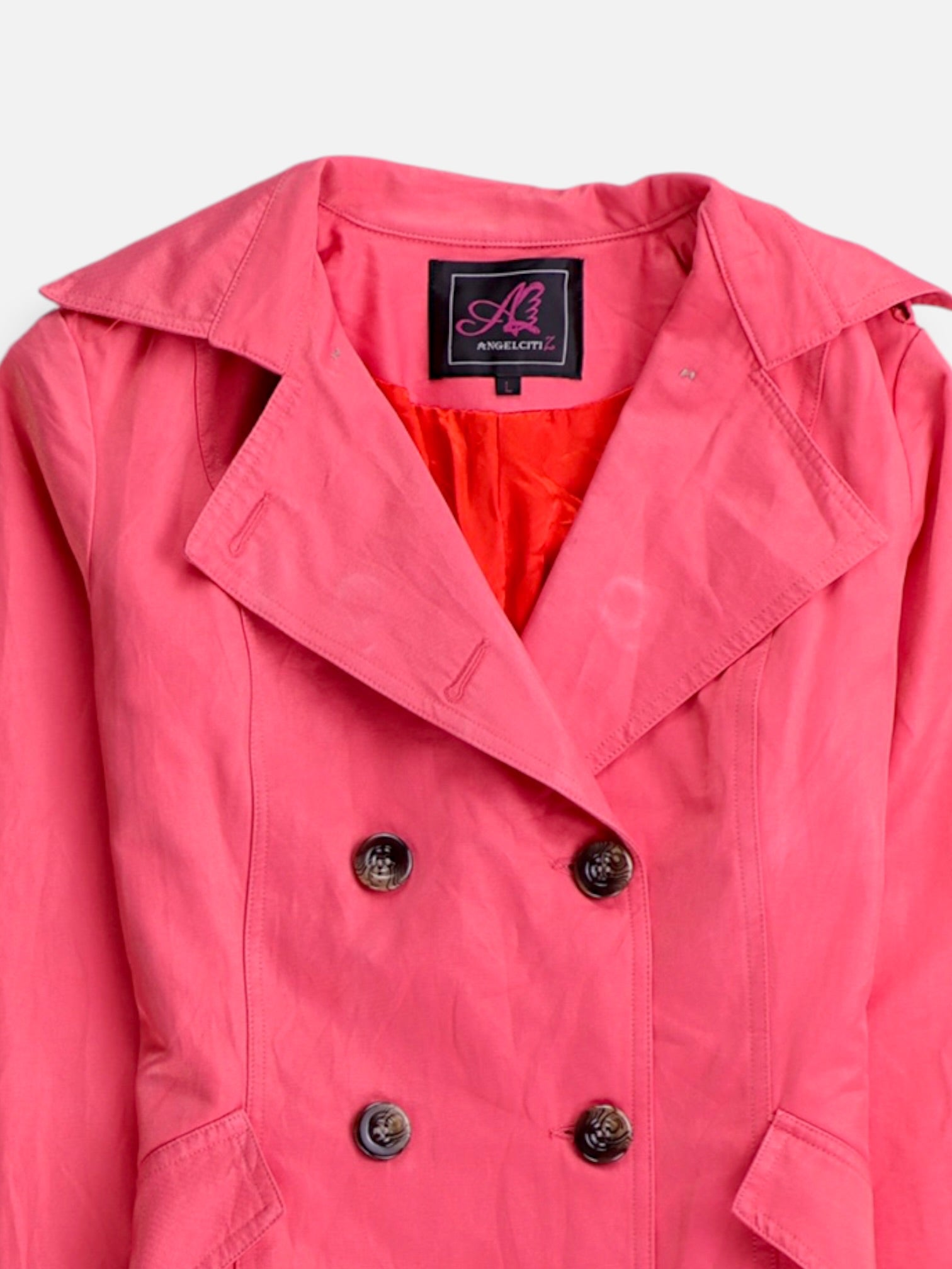 Abrigo Donble breasted trench Casual - Niña - Large - 12-13Y (Años)