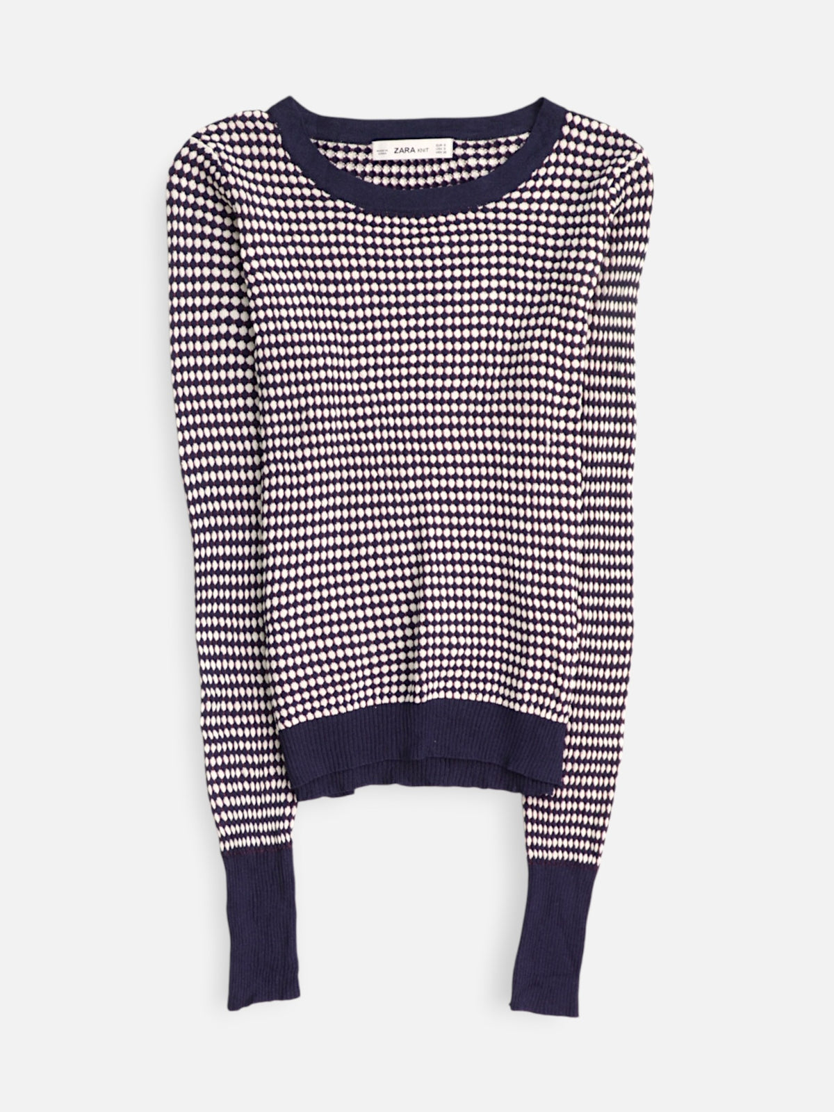 ZARA Sueter Knit Casual - Mujer - Small