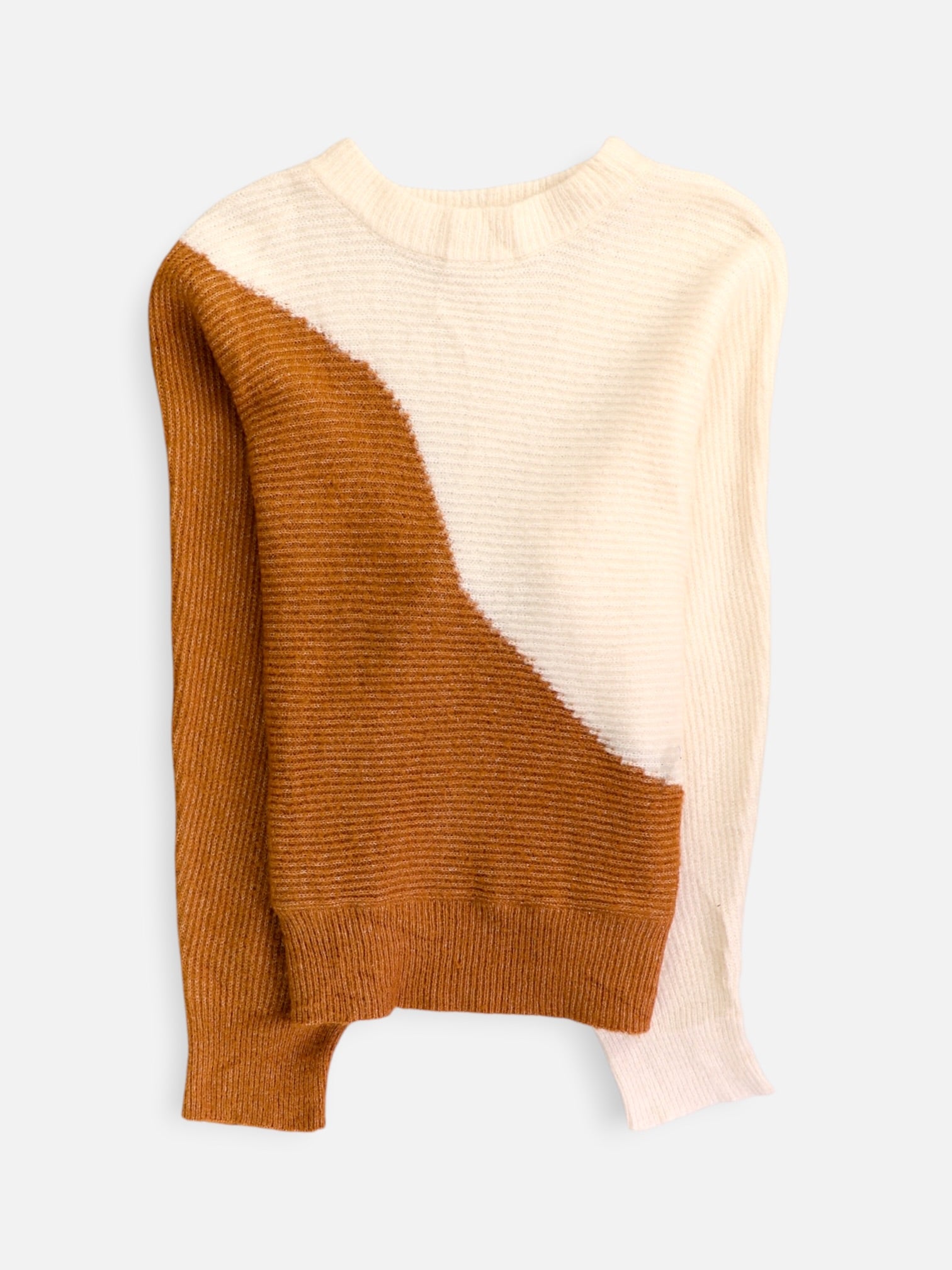 Sueter basic Color Block - Mujer - Large