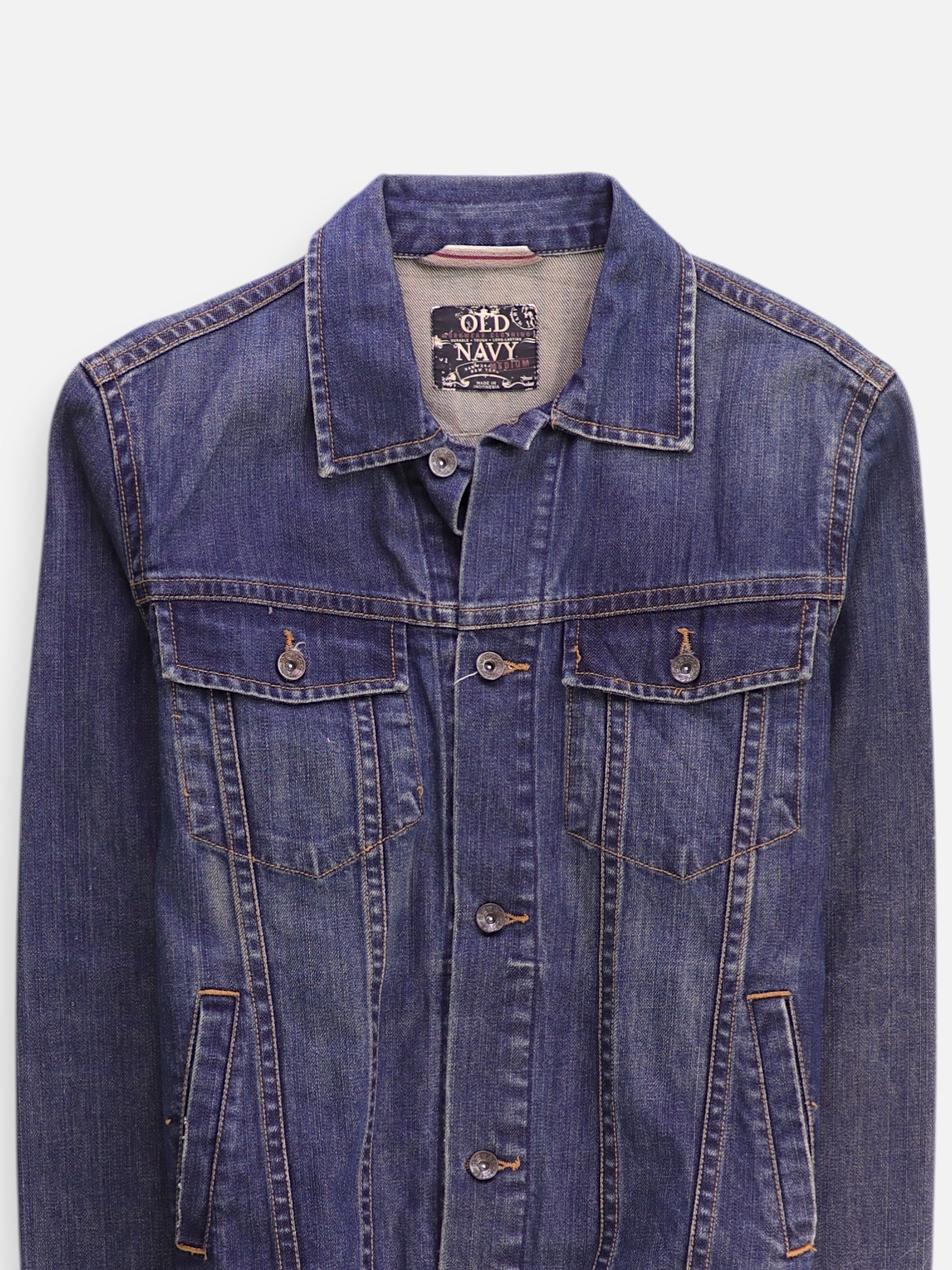 Old Navy Chaqueta Casual Denim - Hombre - Medium