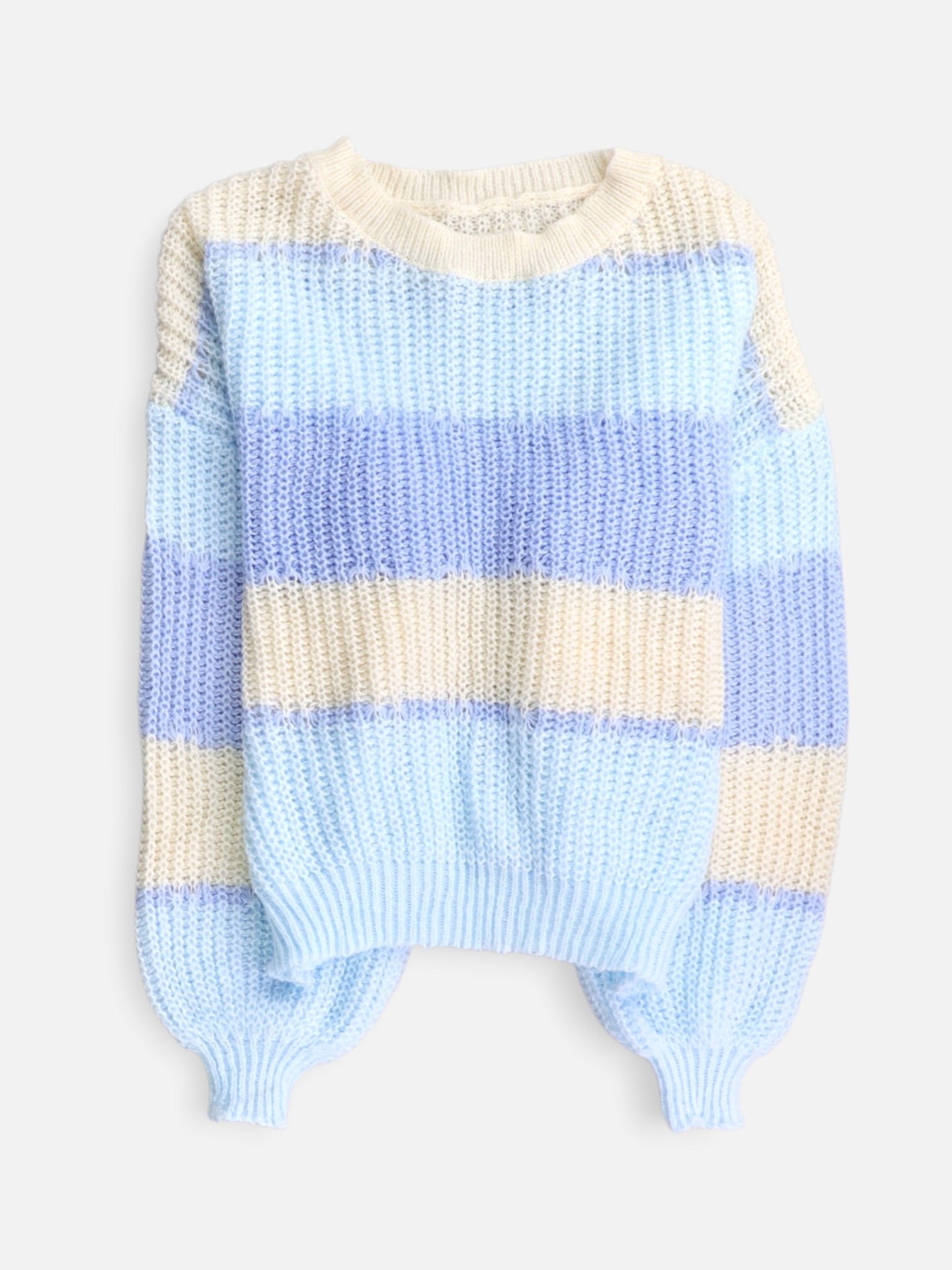 SHEIN Sueter Knit Color Block - Mujer - XL