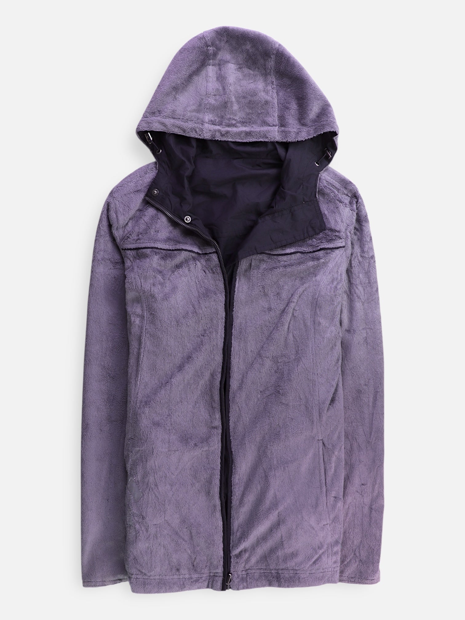 FREE COUNTY Chaqueta Impermeable Reversible - Mujer - Small