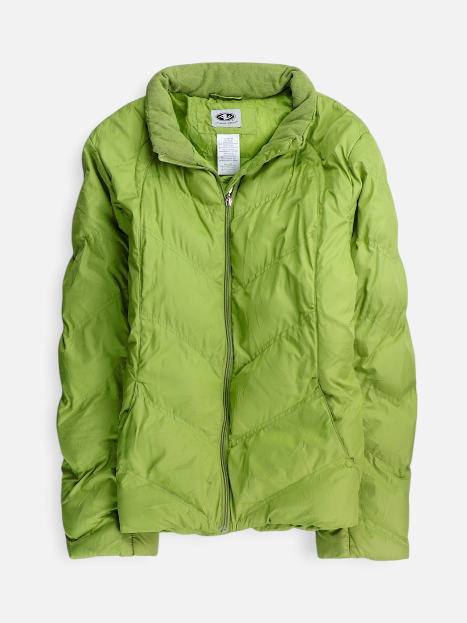 ATHLETIC Chaqueta Puffer Impermeable - Mujer - Large