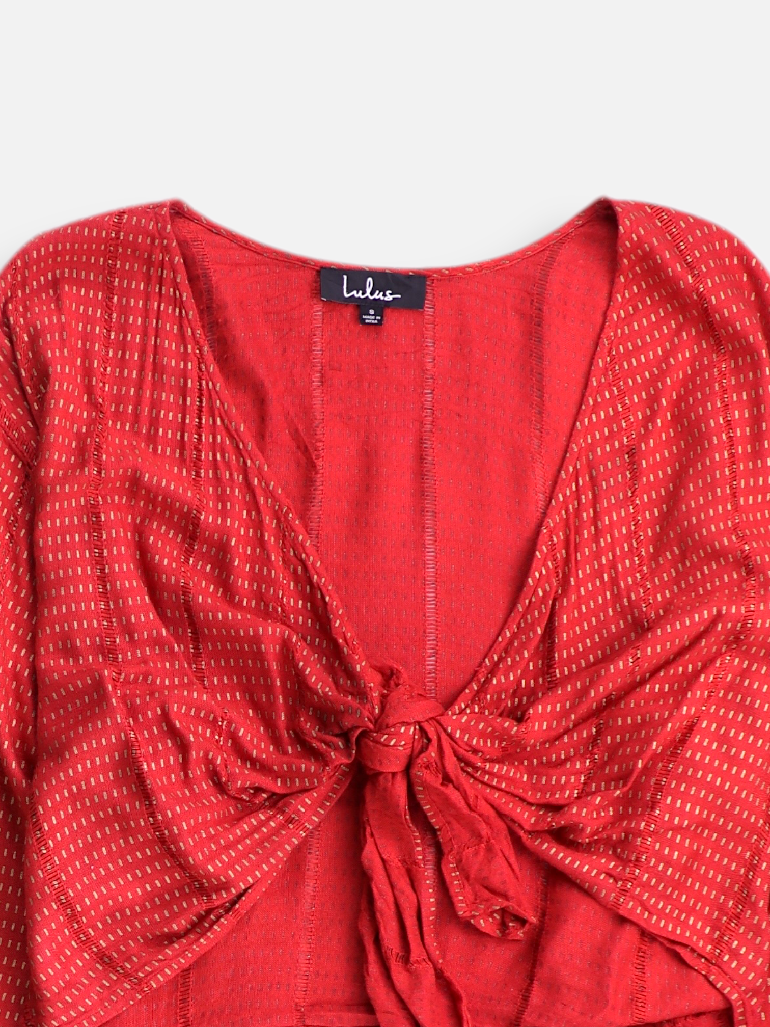 Blusa Crop Top - Mujer - Small