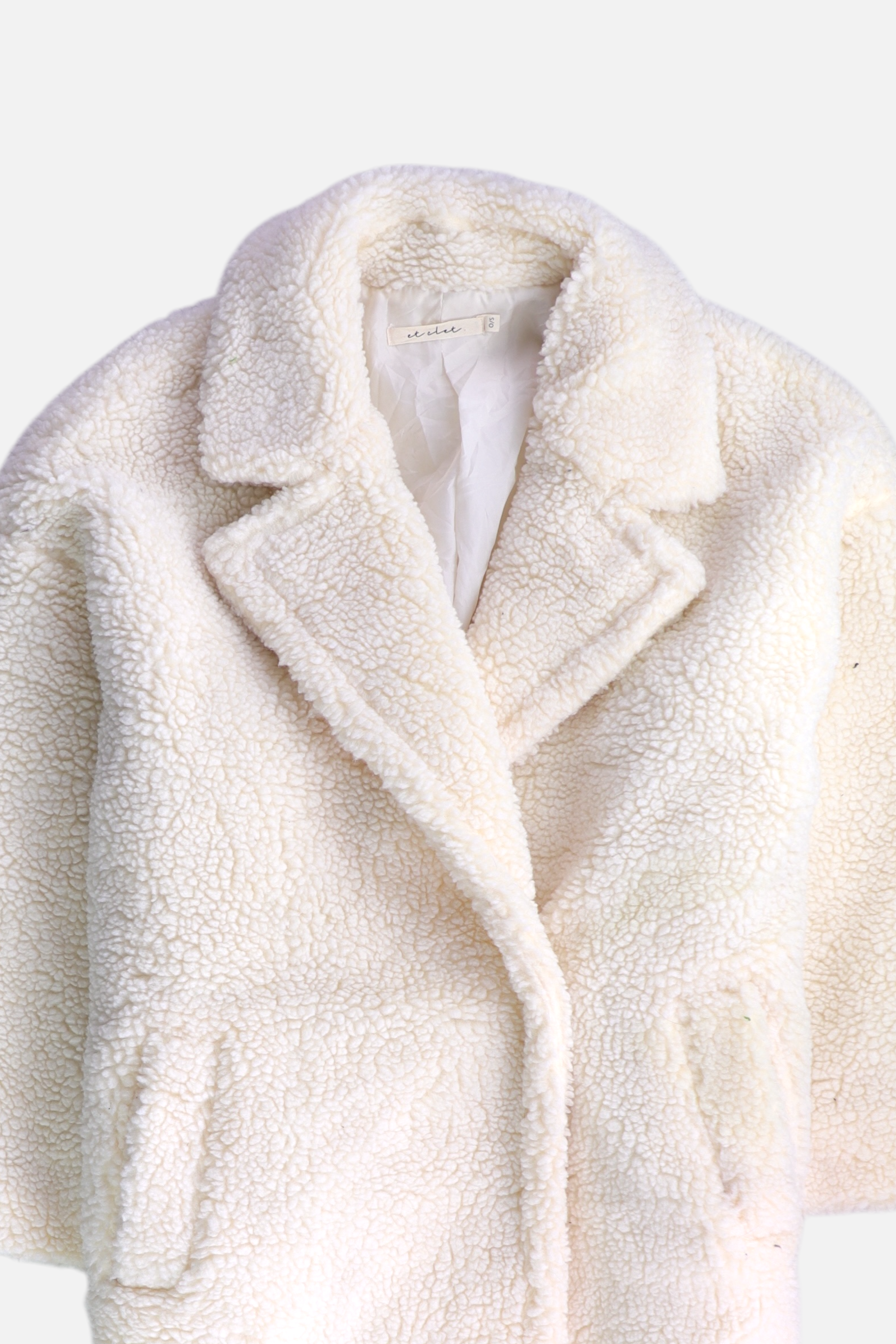 Abrigo Casual Teddy - Mujer - Small