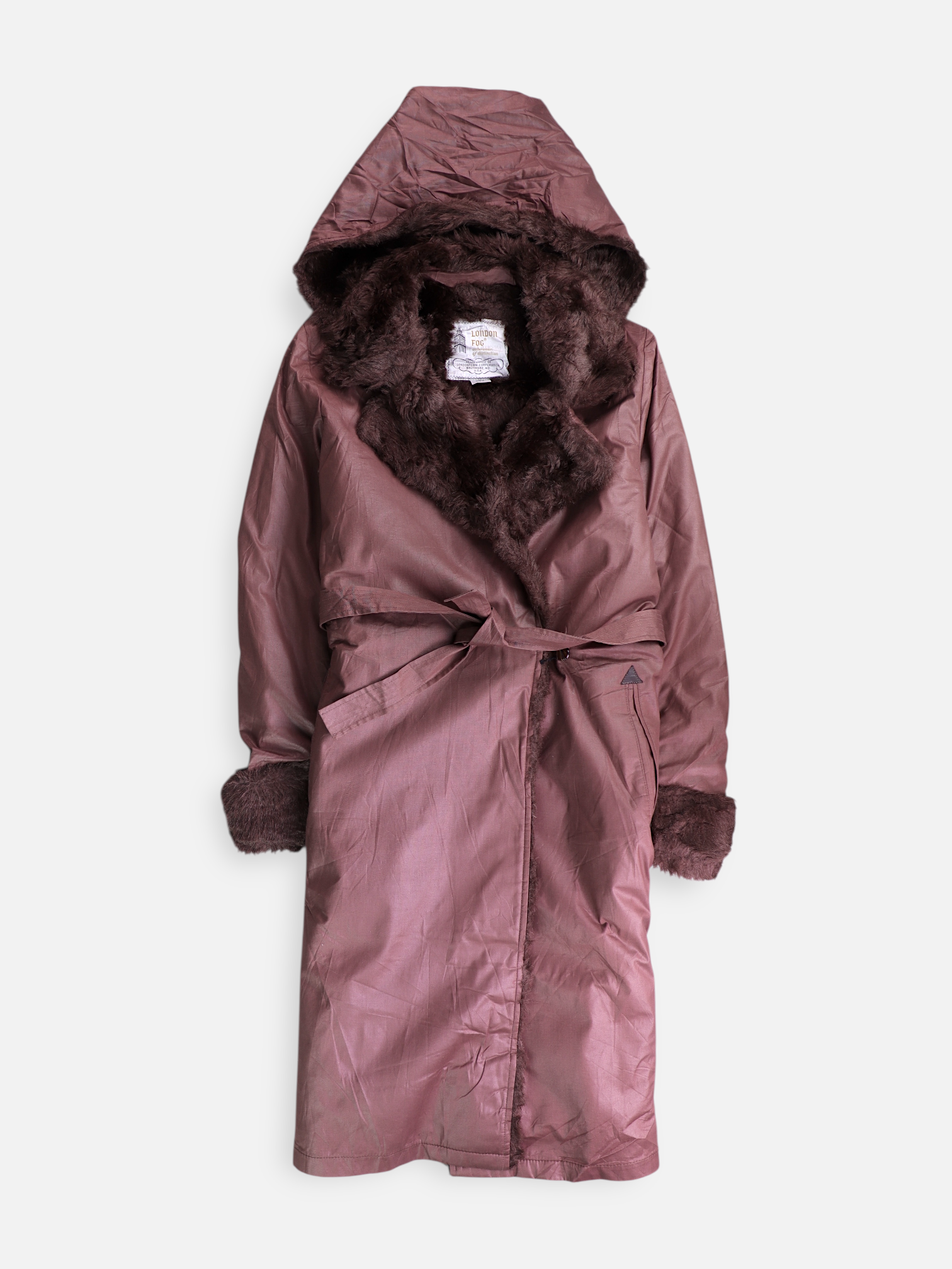 LONDON FOG Abrigo Frock Coat Casual - Mujer - 8R