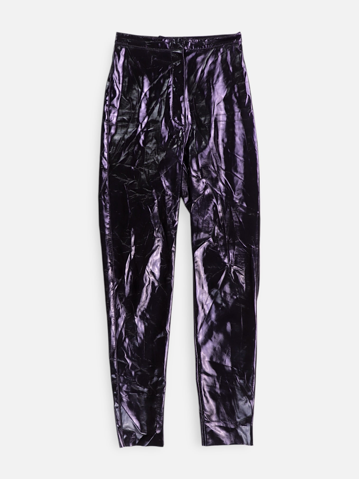 H&M Pantalon Skinny Fit Cuero - Mujer - 2