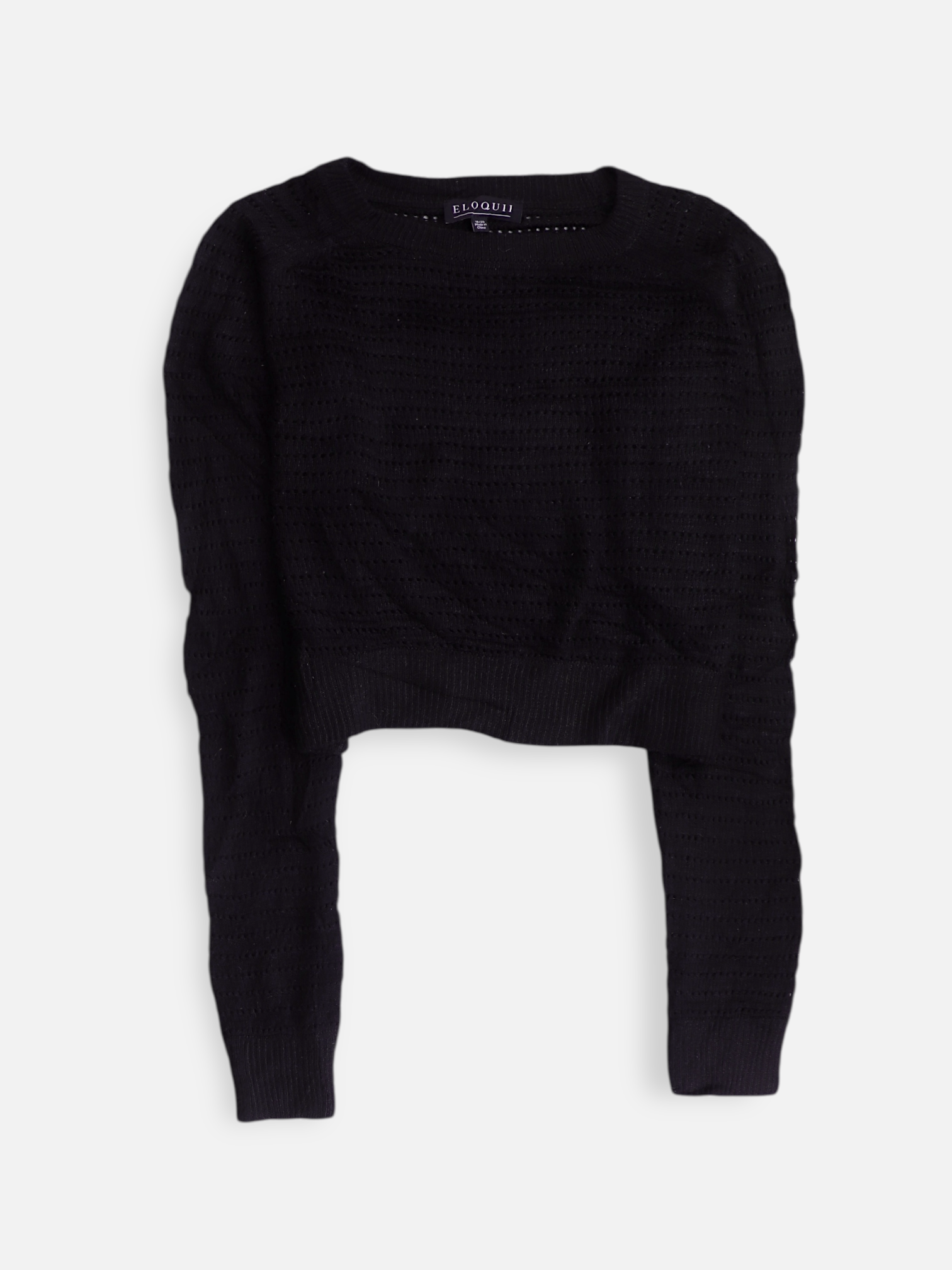 Sueter Knit Crop Top - Mujer - 18/20