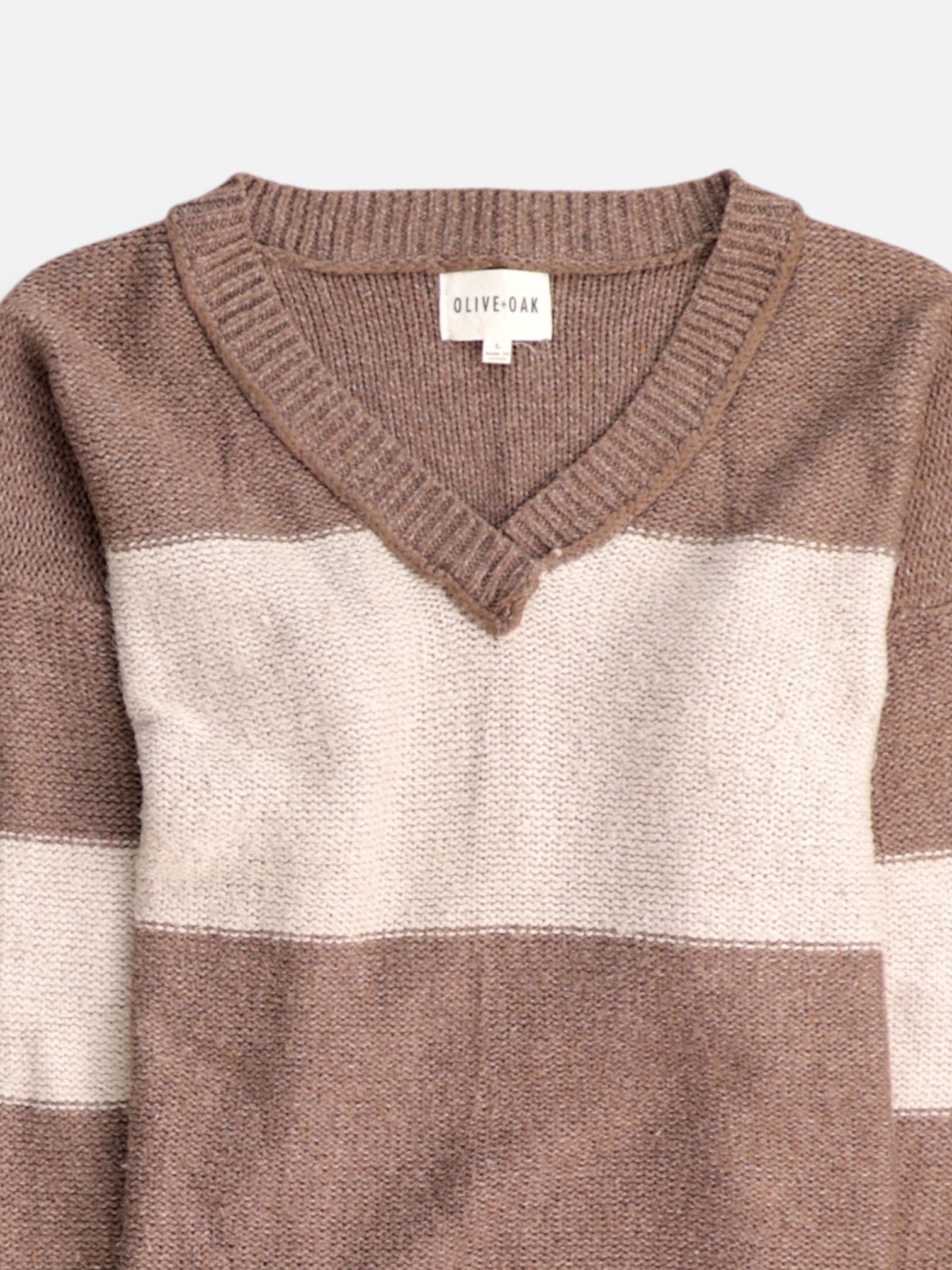 Sueter basic Color Block - Mujer - Large