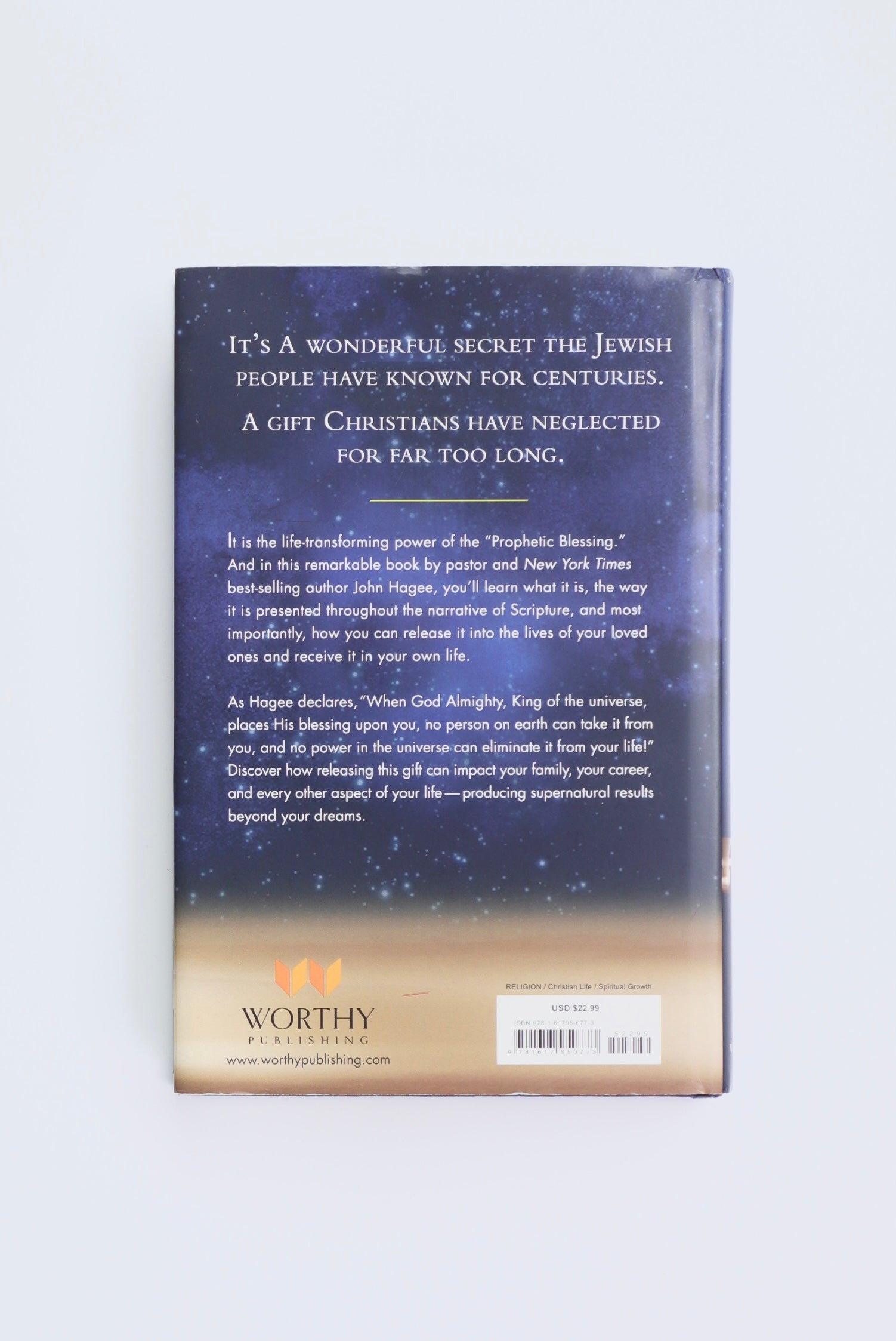 Libro RHE POWER OF THE PROPHETIC BLESSING by JOHN HAGEE