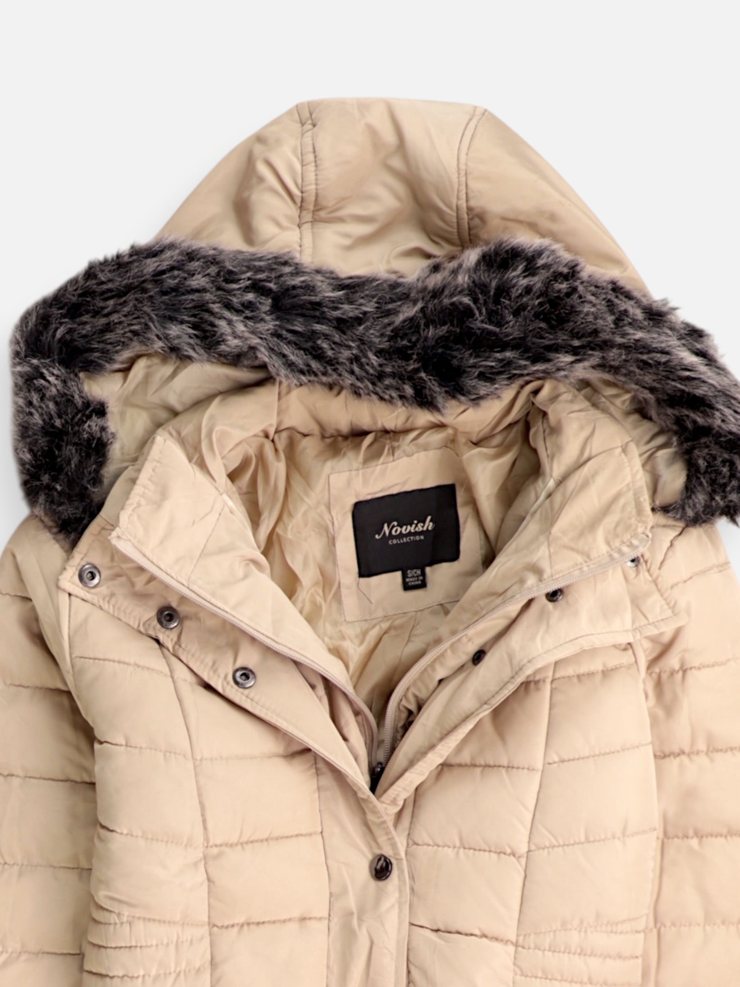 Abrigo Impermeable Puffer - Mujer - Small