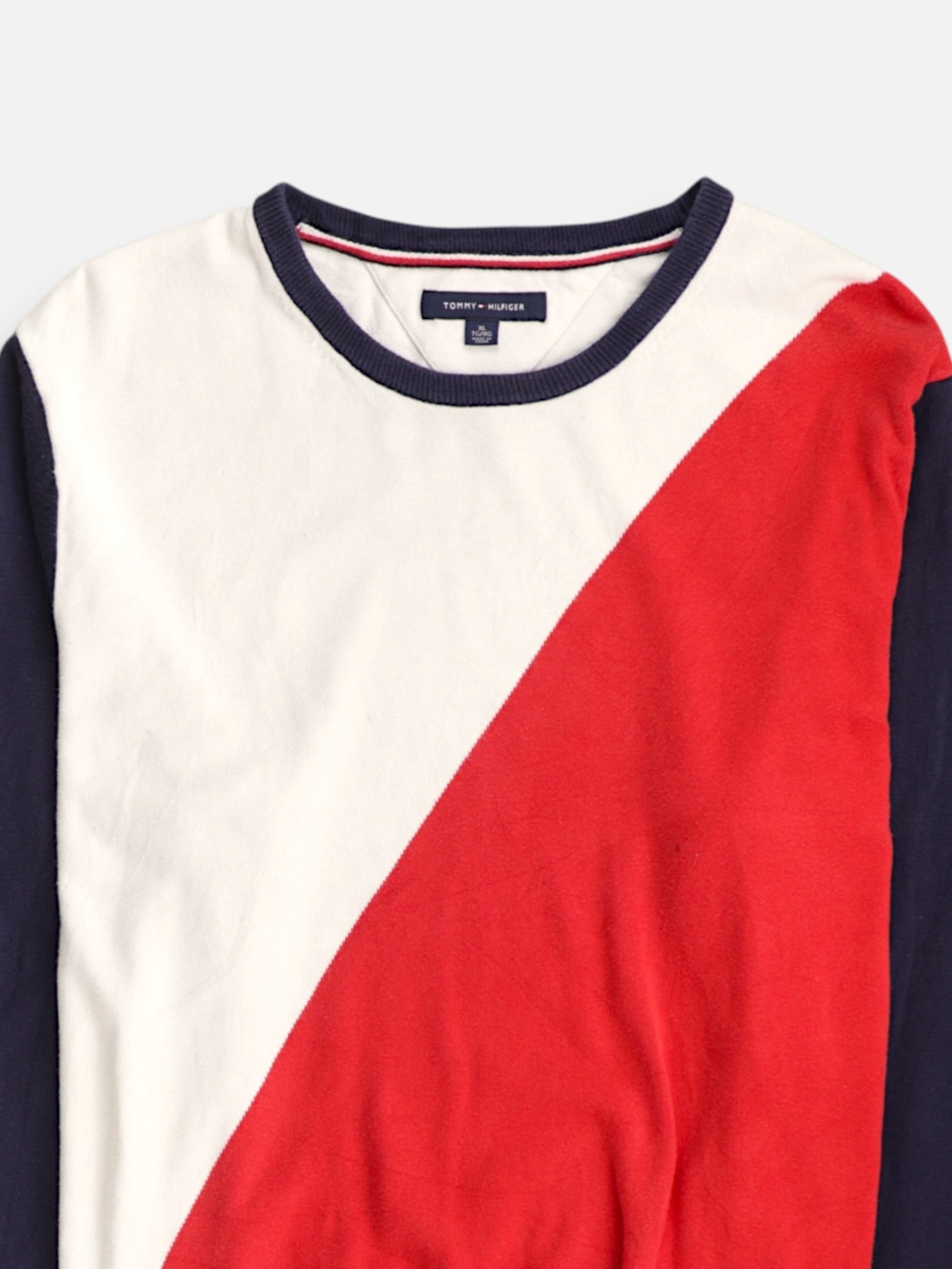 Tommy Hilfiger Sueter Casual Color Block - Hombre - XL
