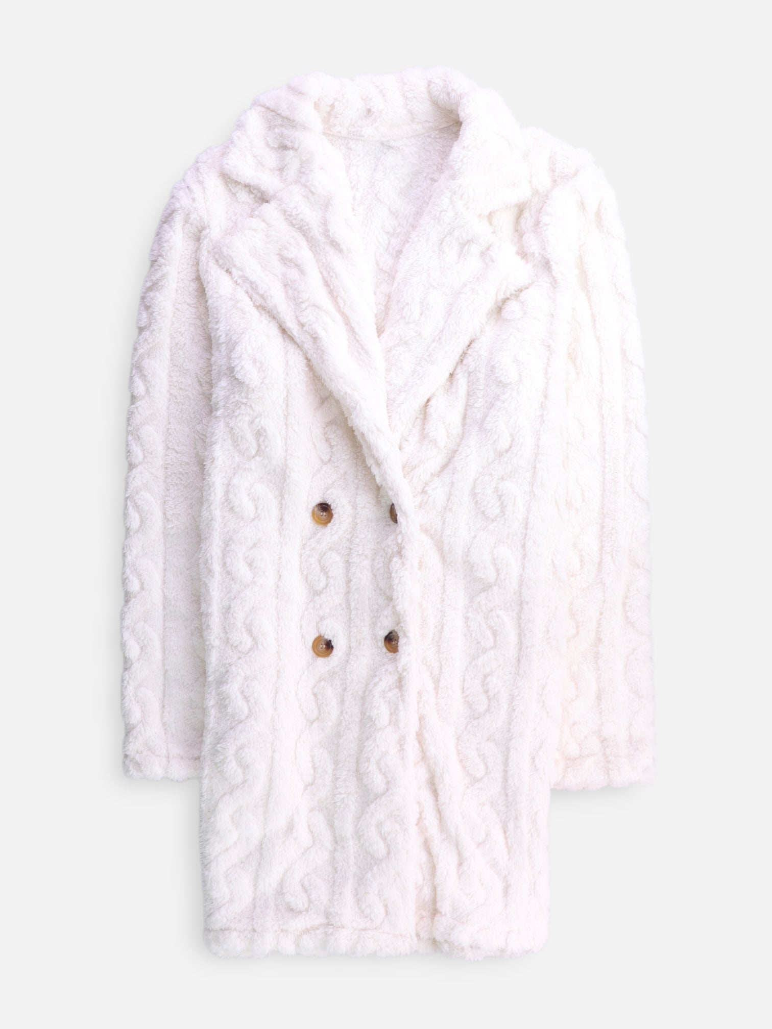 Chaqueta Casual Teddy - Mujer - Large