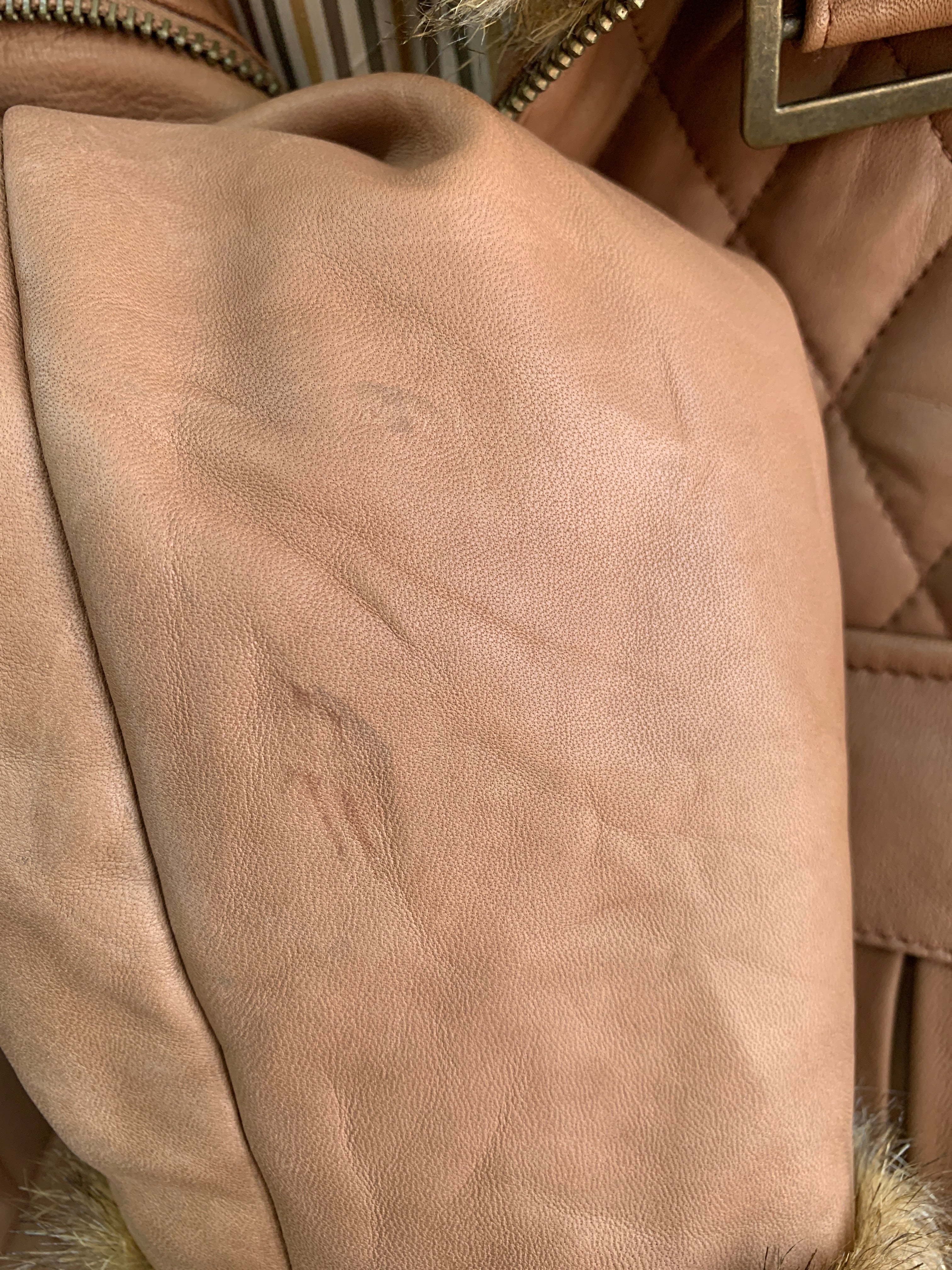 Chaqueta Casual Cuero - Mujer - Small