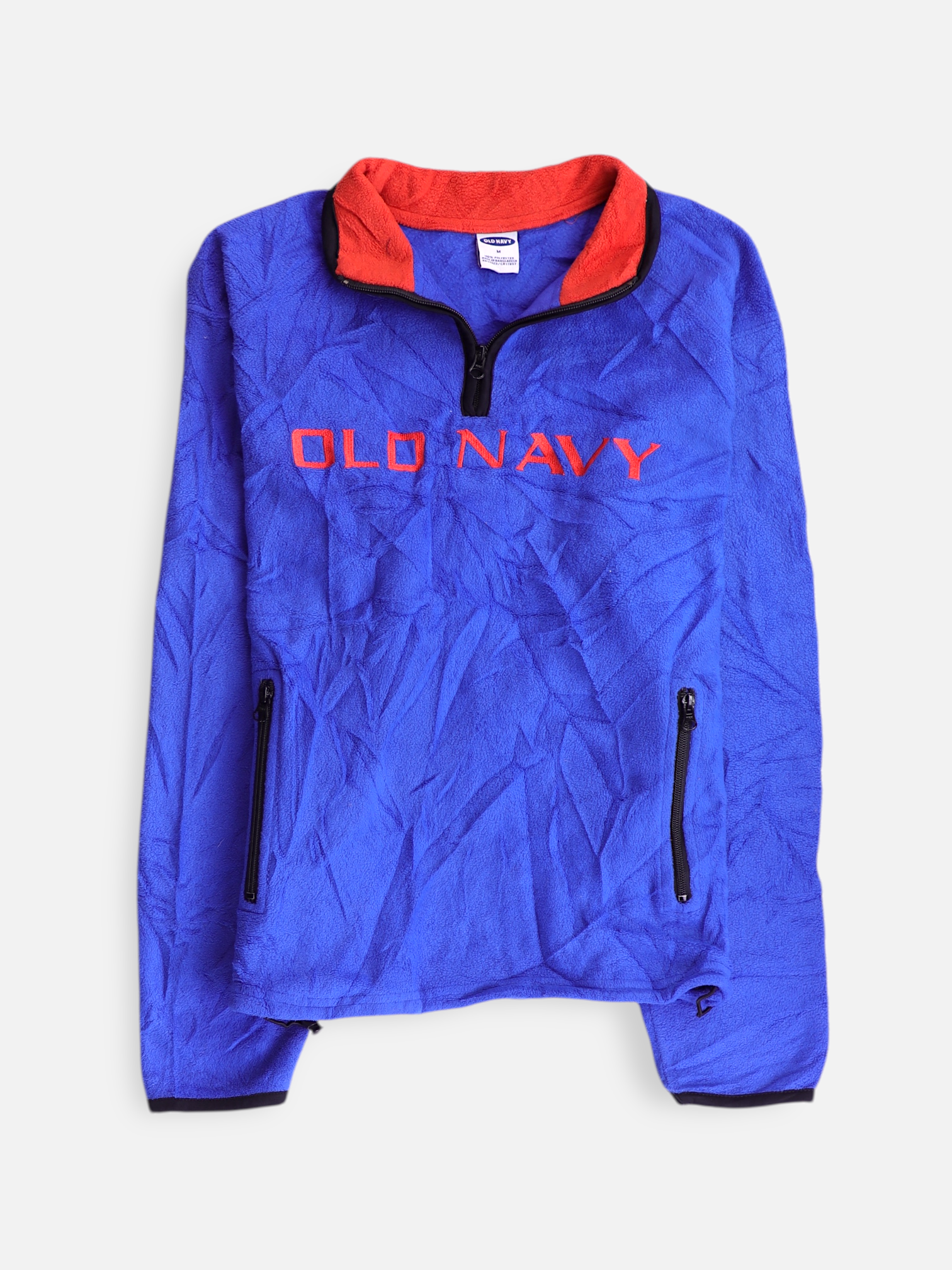 Old Navy Sueter Fleece Casual - Hombre - Medium