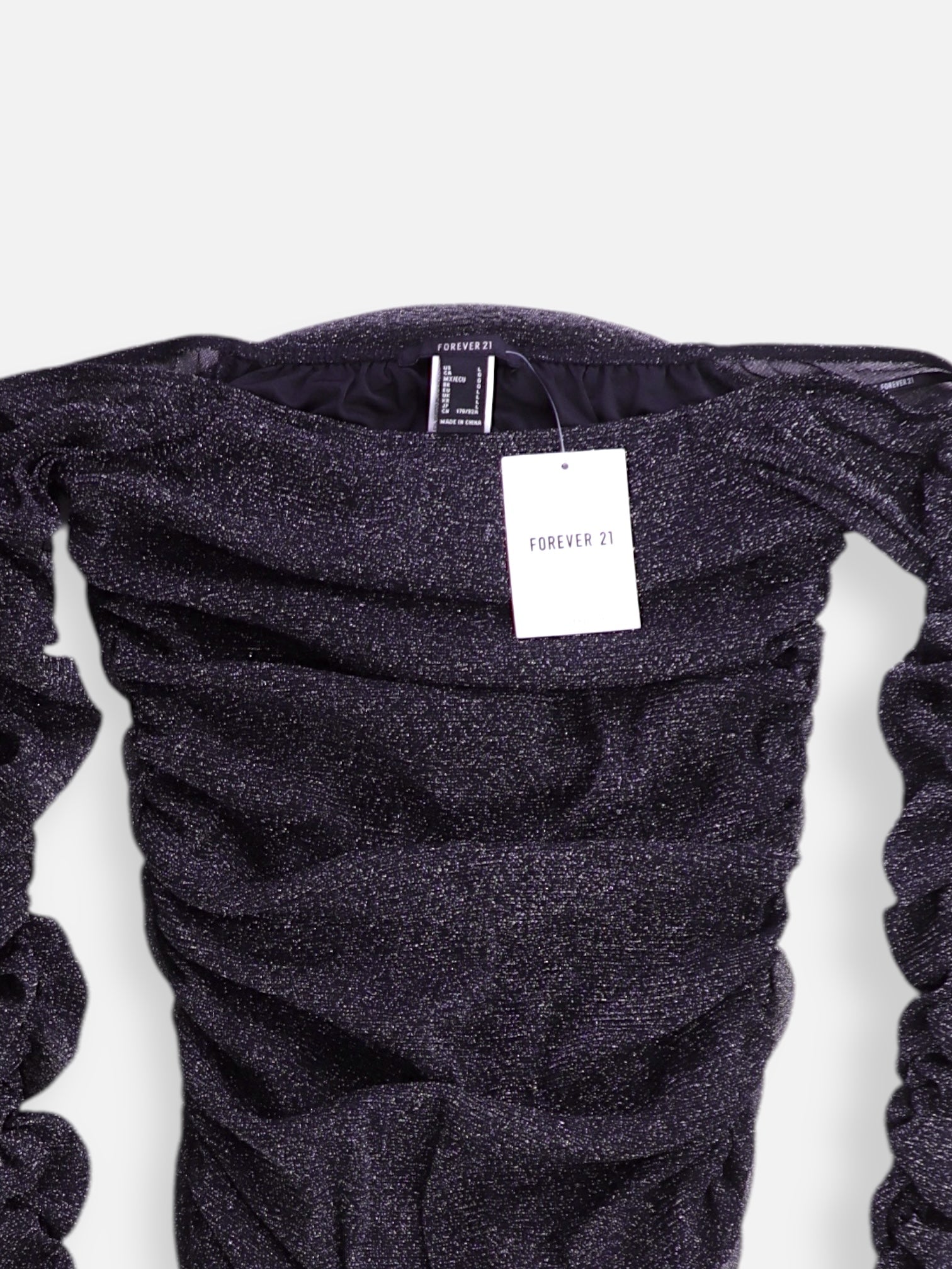 Forever 21 Blusa Casual - Mujer - Large