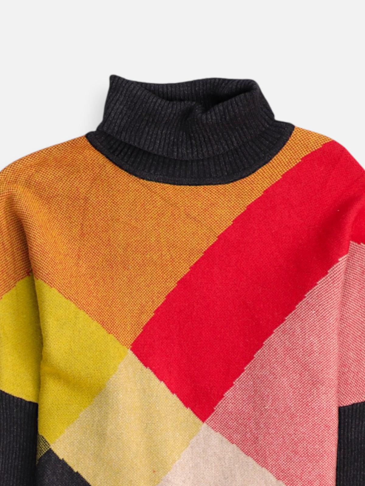Sueter Knit Color Block - Mujer - Small