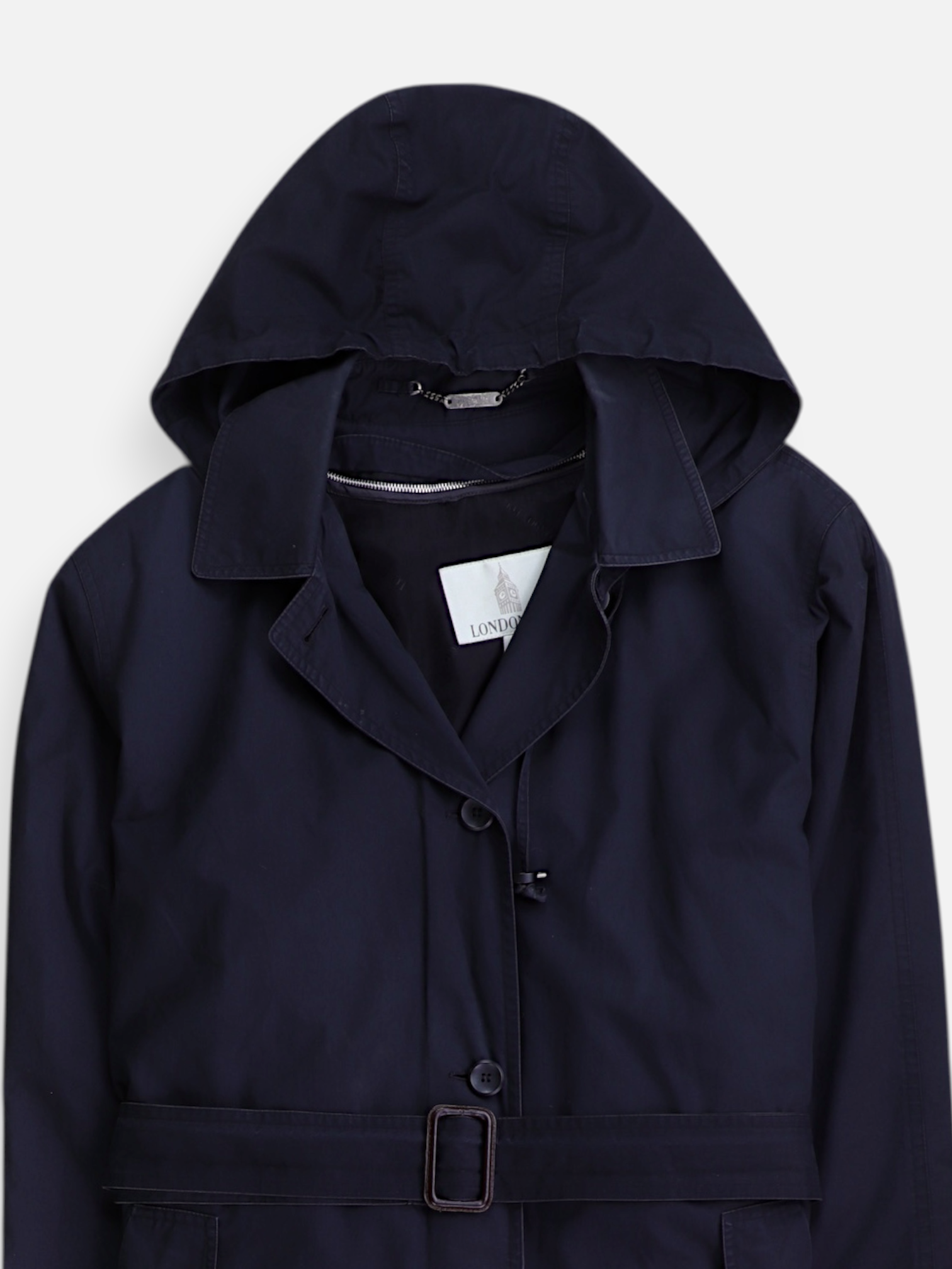 LONDON FOG Abrigo Trench Coat Casual - Hombre - 14R