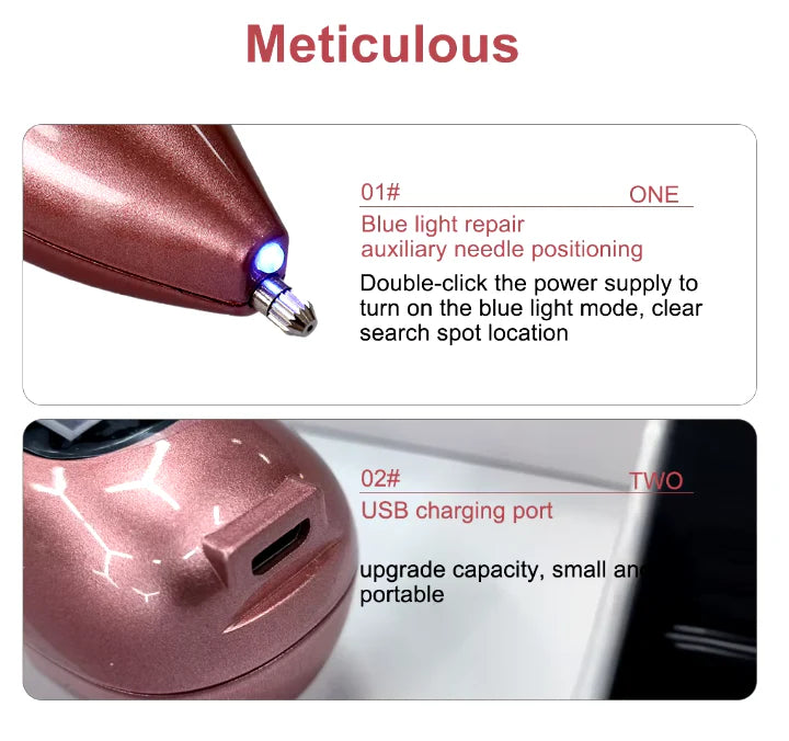 Pluma para Eliminar Lunares  Set of 3 - Unisex - Talla Única (One Size)