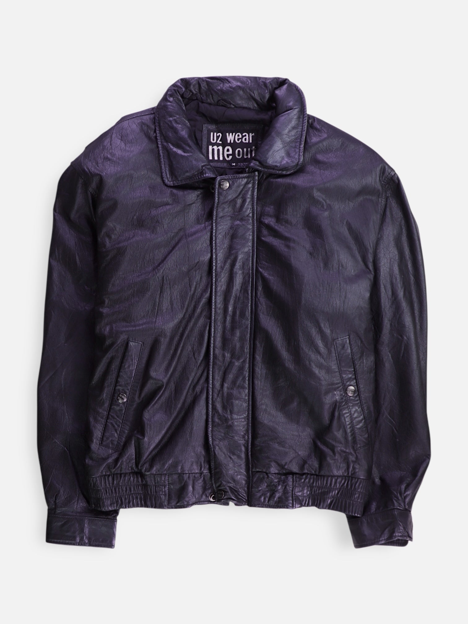 Chaqueta Motera Cuero - Hombre - Medium