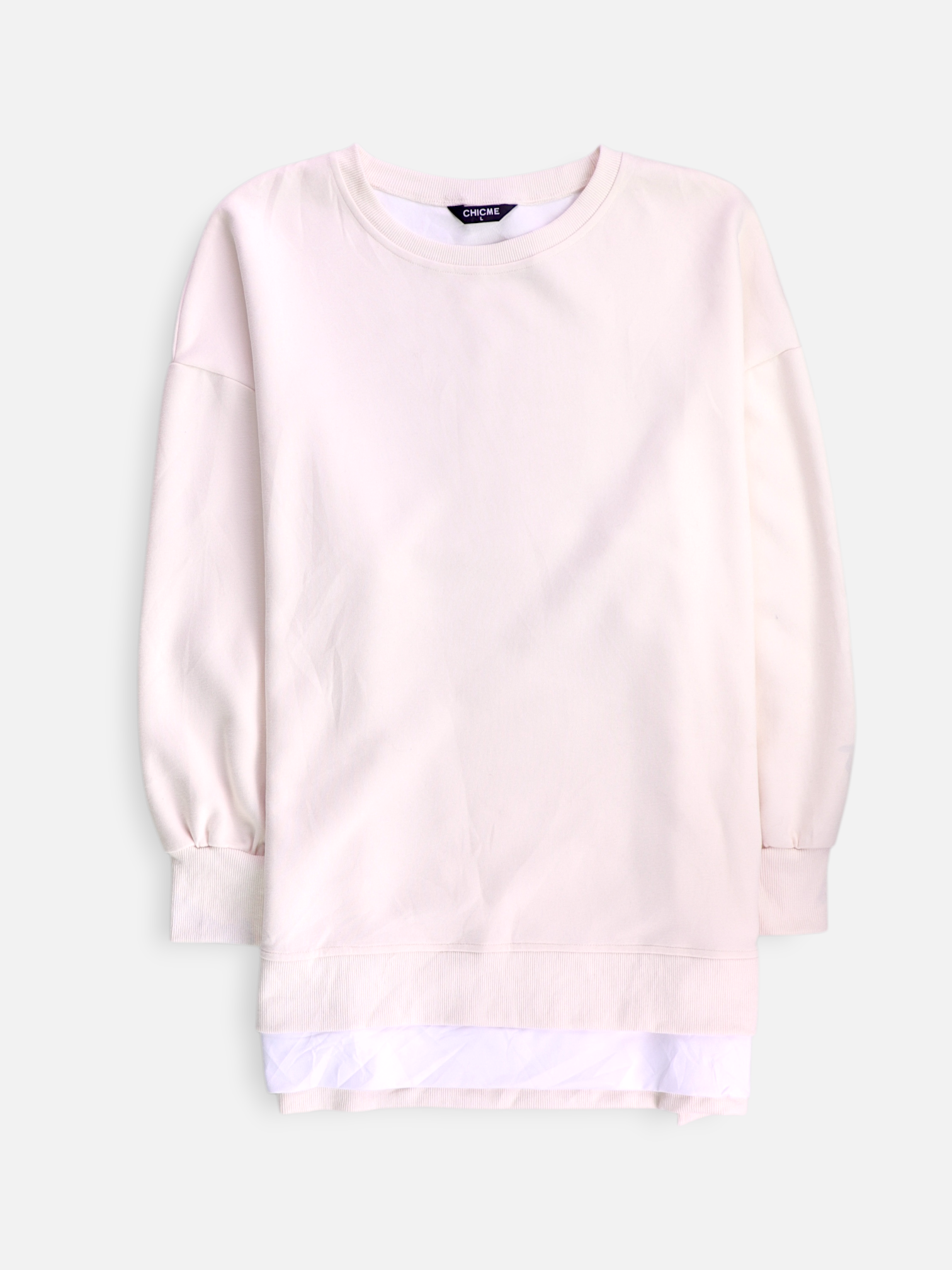 Sudadera Sweatshirt Basic - Mujer - Large