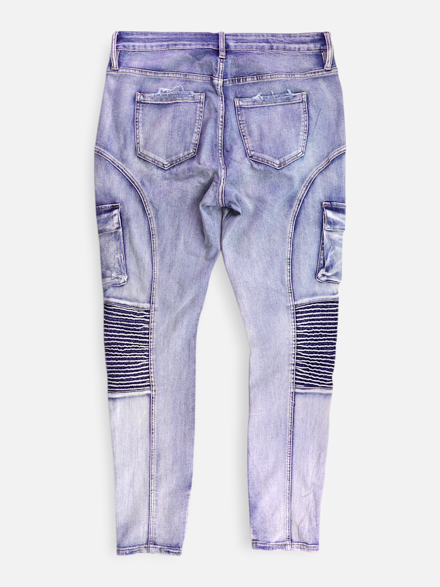 Fashionnova Jean Skinny Fit Cargo - Hombre - 14