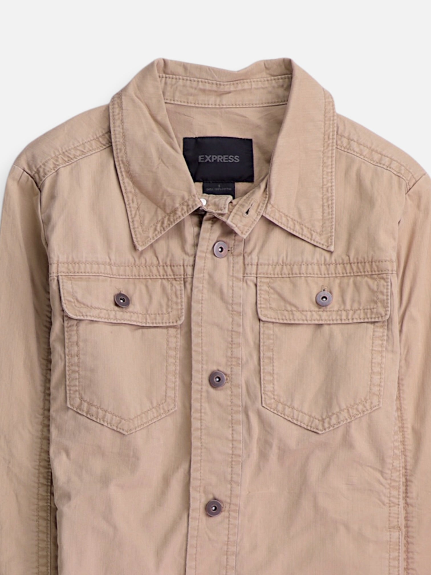 EXPRESS Chaqueta Sobrecamisa Basic - Hombre - Small